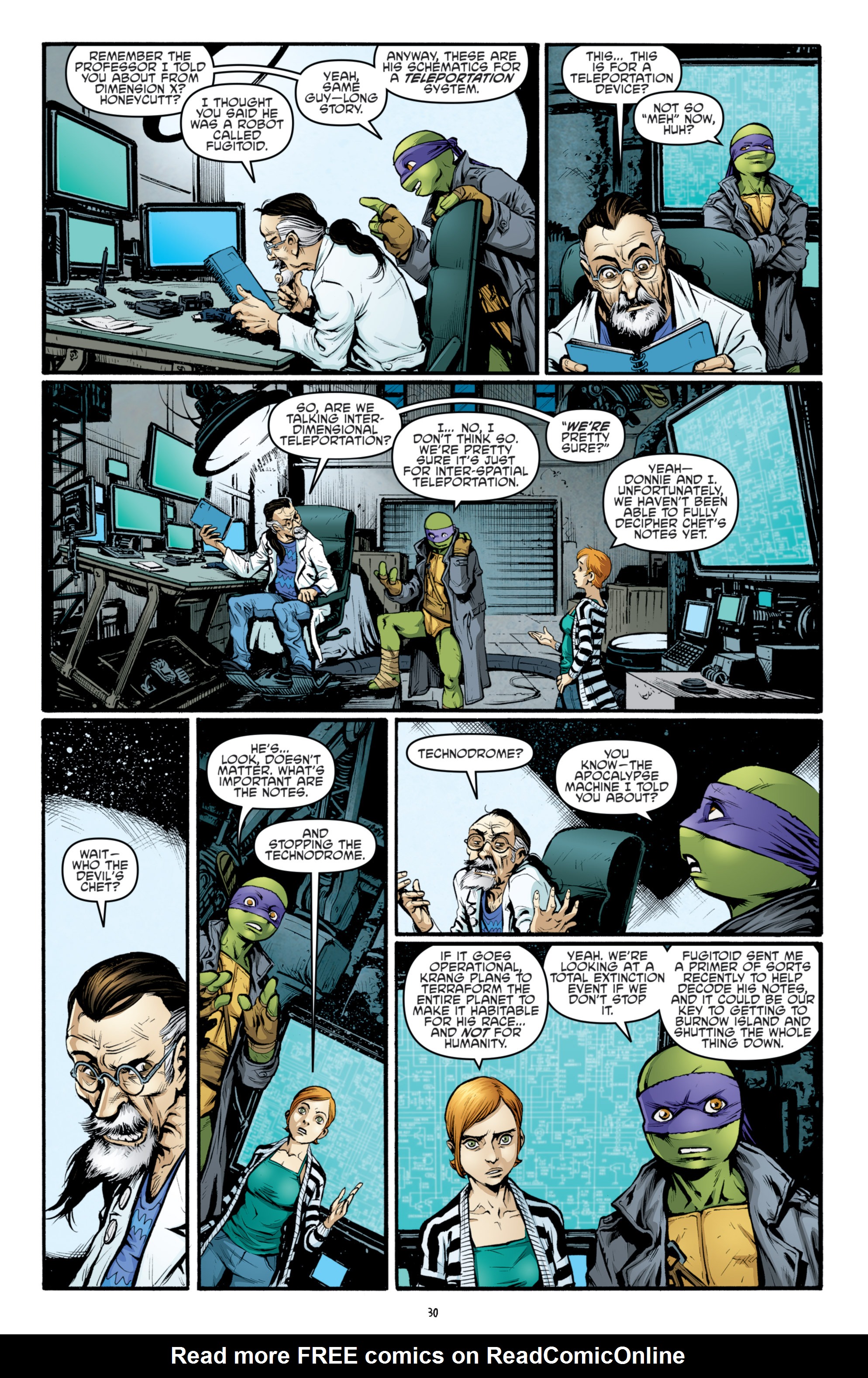 Read online Teenage Mutant Ninja Turtles: The IDW Collection comic -  Issue # TPB 4 (Part 3) - 38