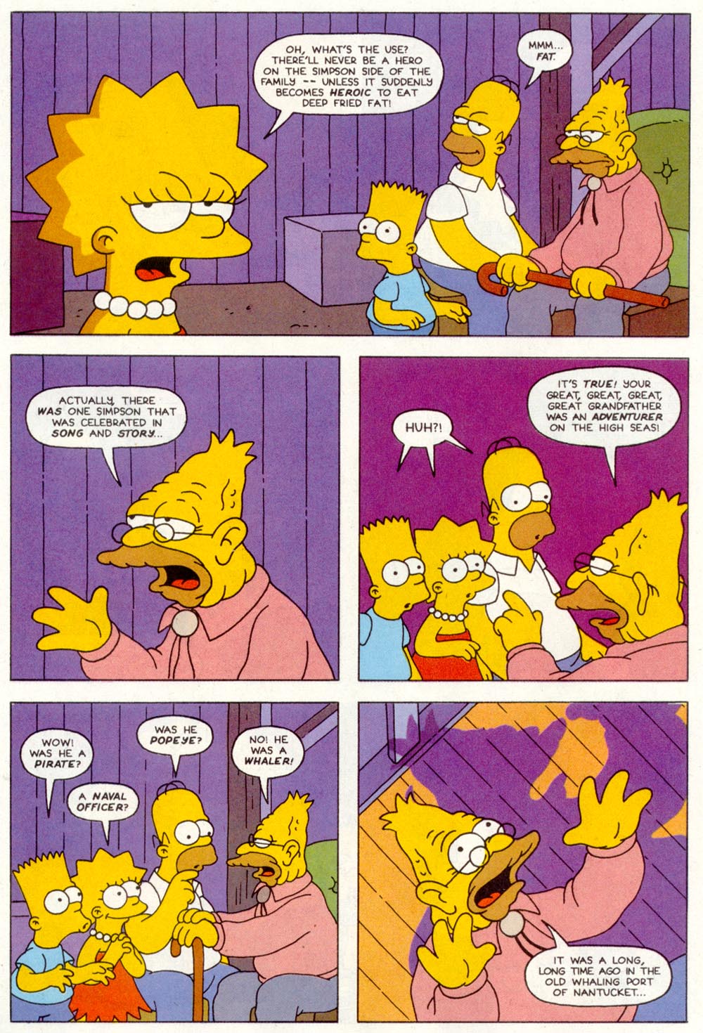 Read online Treehouse of Horror comic -  Issue #1 - 22