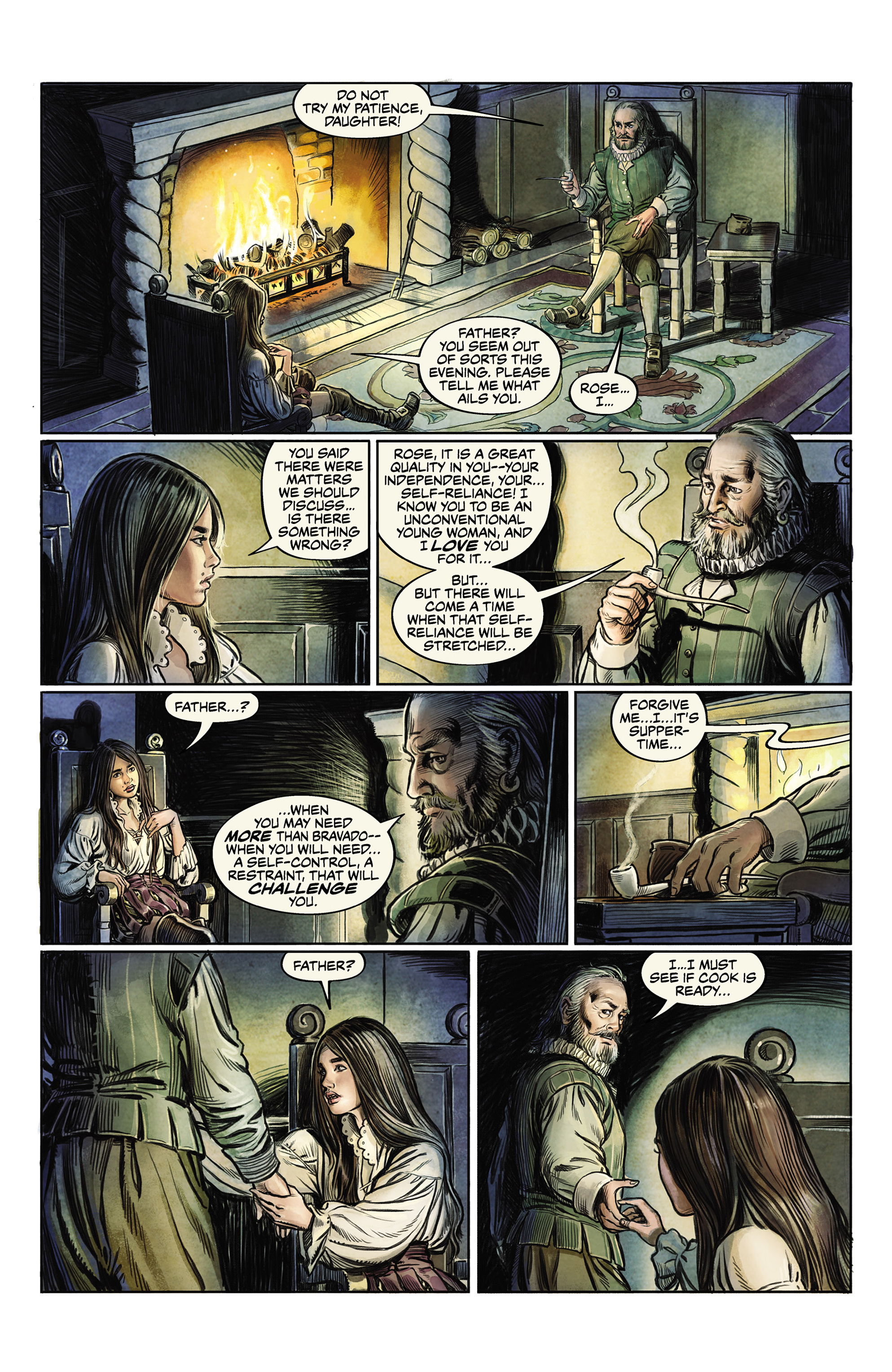 Read online The Shadow Glass comic -  Issue #1 - 15