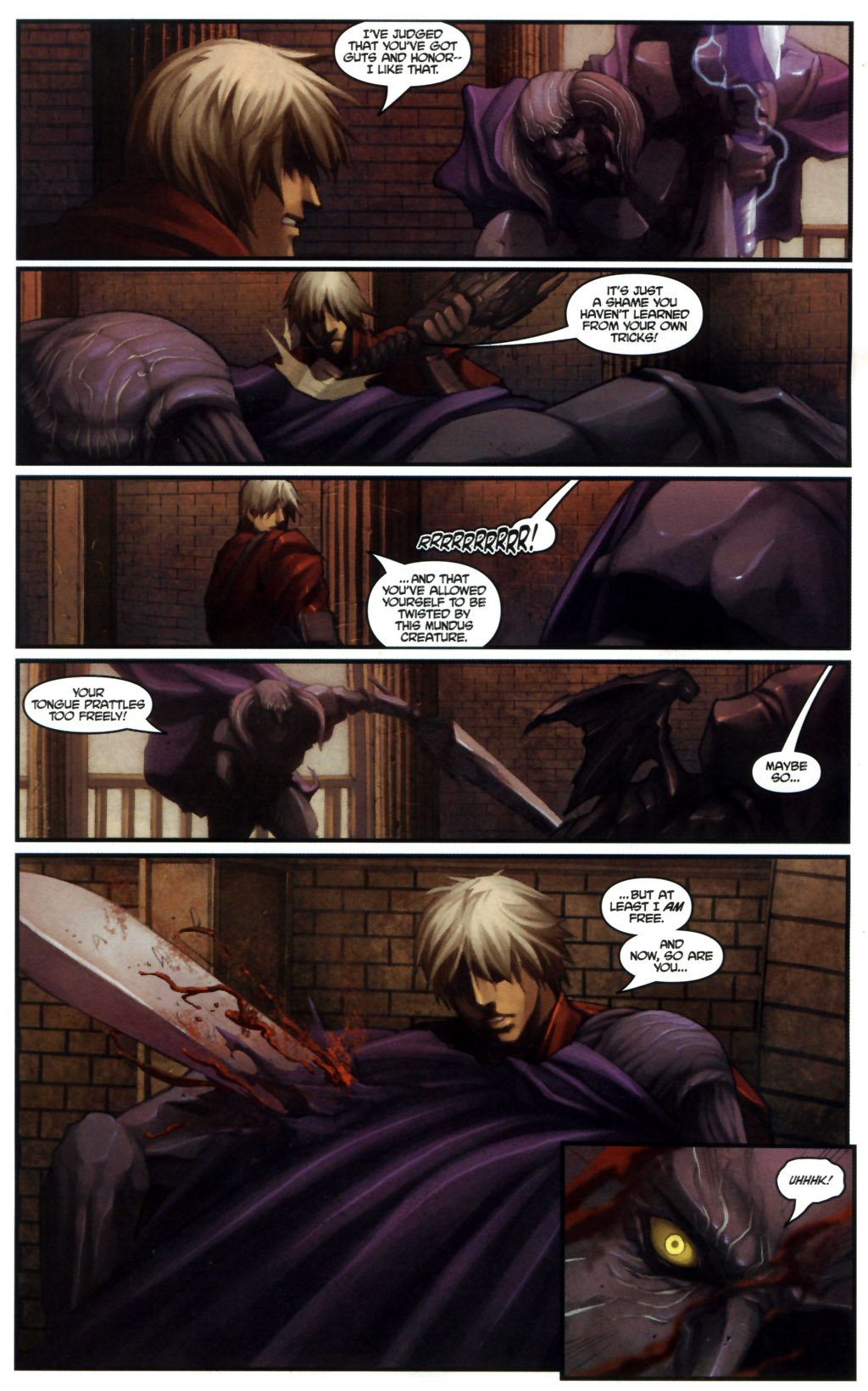 Read online Devil May Cry comic -  Issue #3 - 30