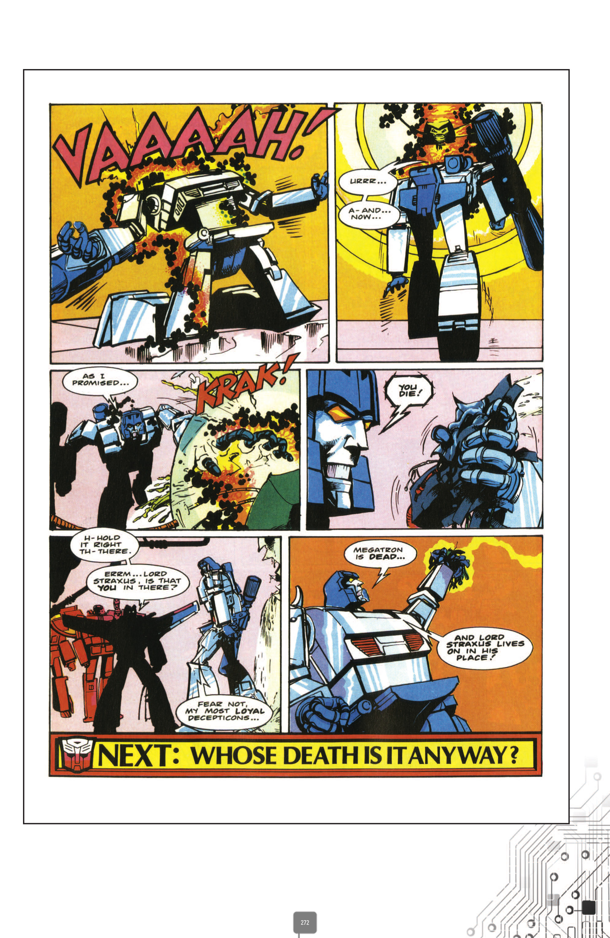 Read online The Transformers Classics UK comic -  Issue # TPB 3 - 272