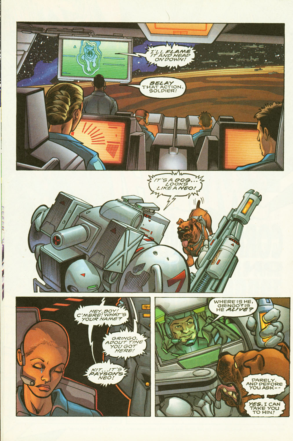 Read online Starship Troopers: Dominant Species comic -  Issue #4 - 9