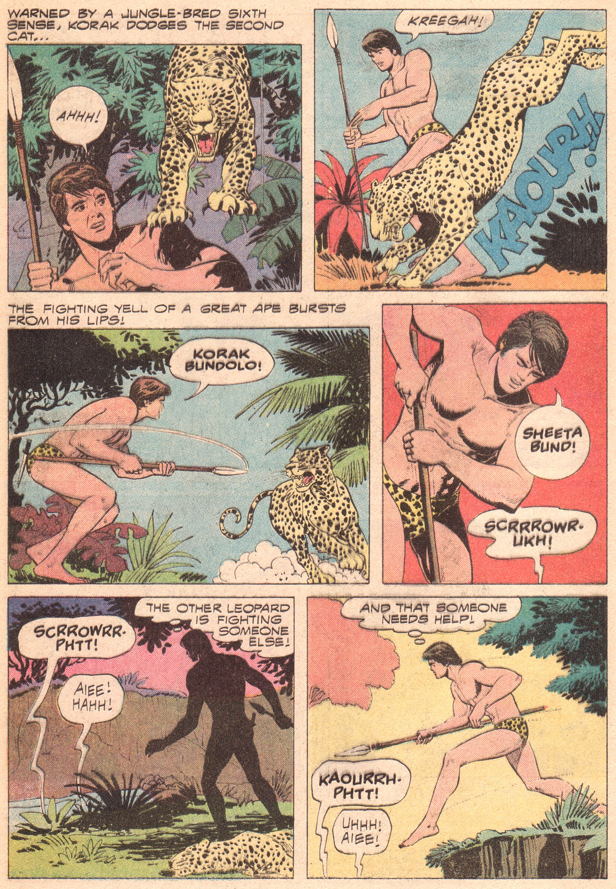 Read online Korak, Son of Tarzan (1964) comic -  Issue #45 - 4