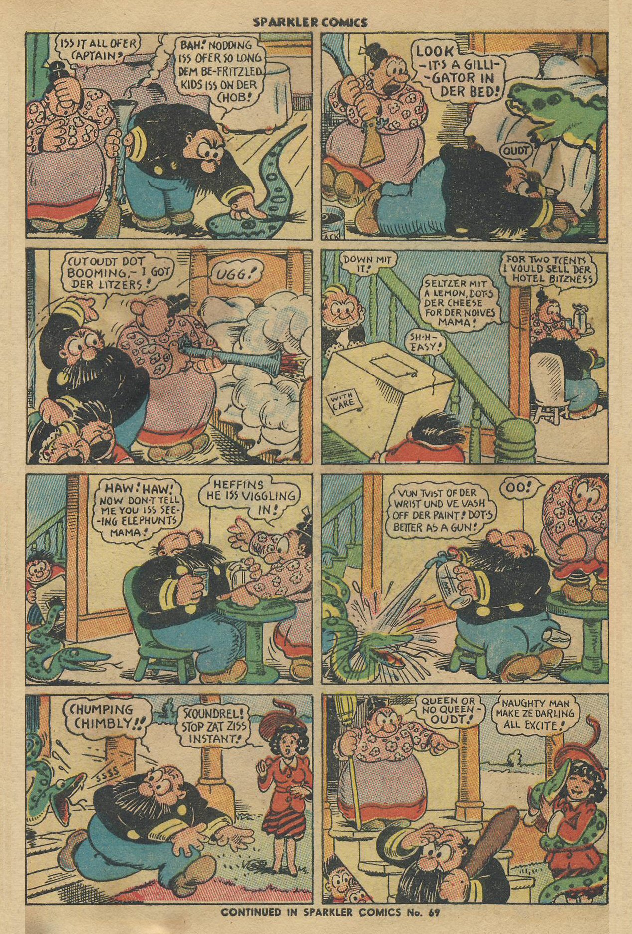 Read online Sparkler Comics comic -  Issue #68 - 7