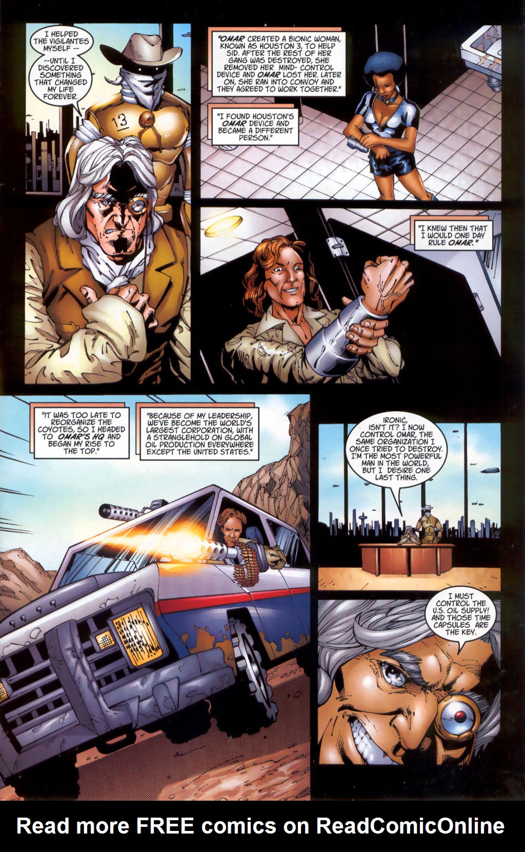 Read online Vigilante 8: 2nd Offense comic -  Issue # Full - 5