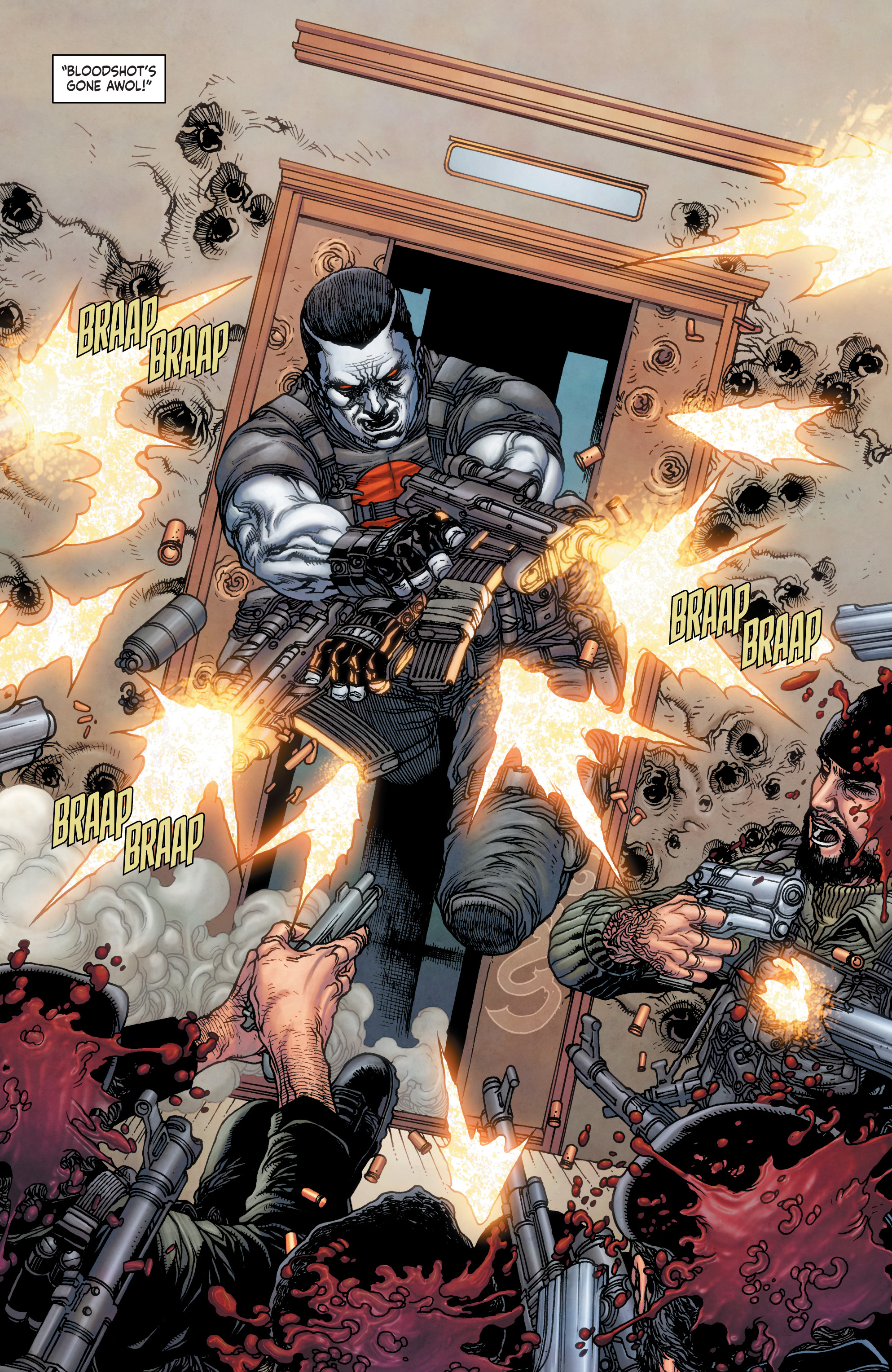 Read online Bloodshot Rising Spirit comic -  Issue #4 - 5