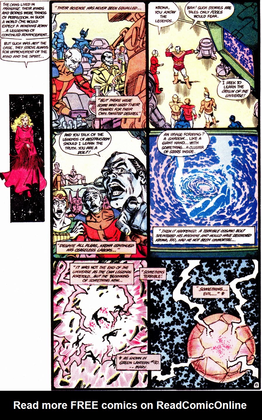 Read online Crisis on Infinite Earths (1985) comic -  Issue #7 - 9