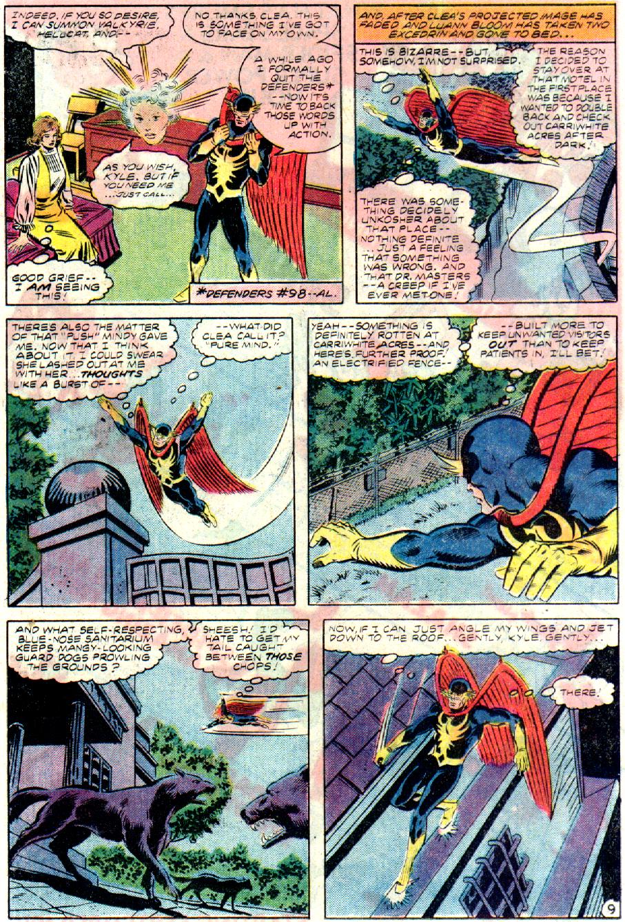 The Defenders (1972) Issue #102 #103 - English 10