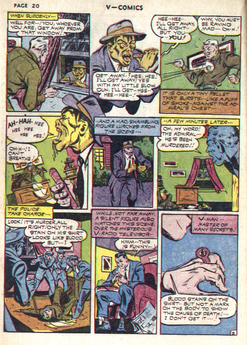 Read online V...- Comics comic -  Issue #1 - 22