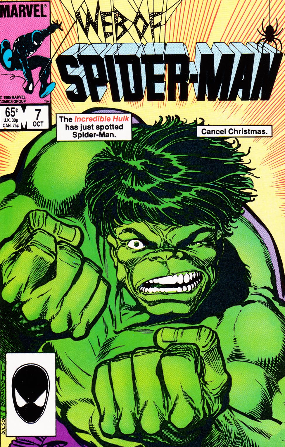 Read online Web of Spider-Man (1985) comic -  Issue #7 - 1