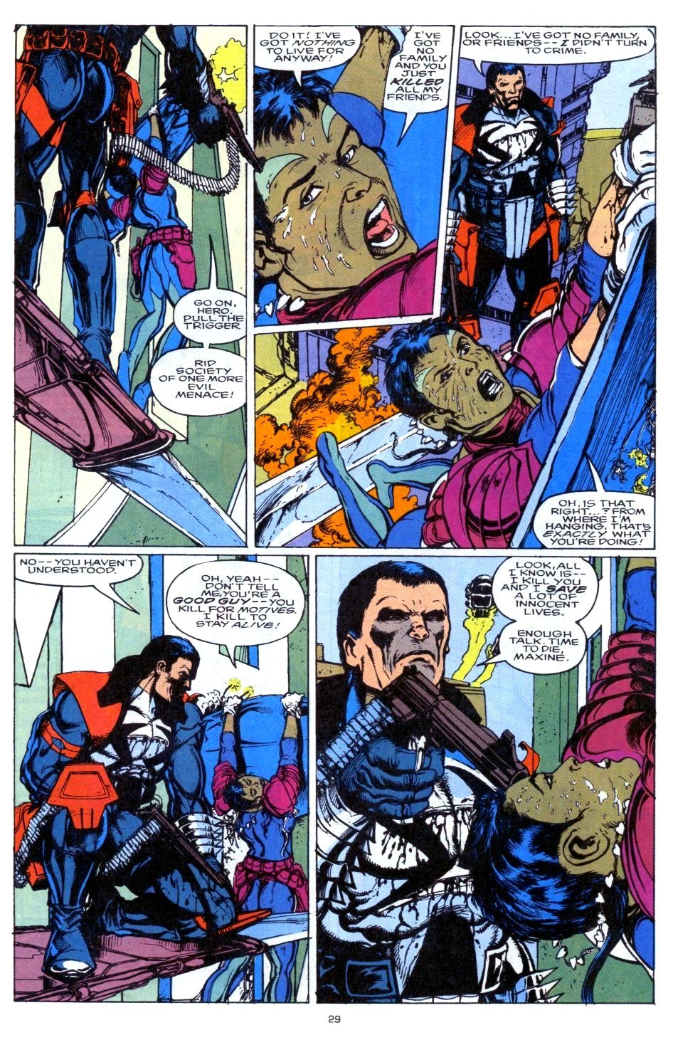 Read online Punisher 2099 comic -  Issue #14 - 23