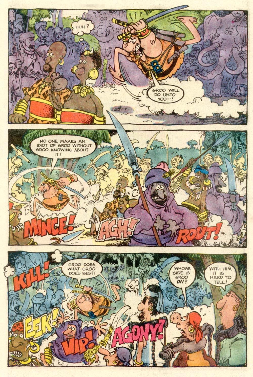 Read online Sergio Aragonés Groo the Wanderer comic -  Issue #5 - 19