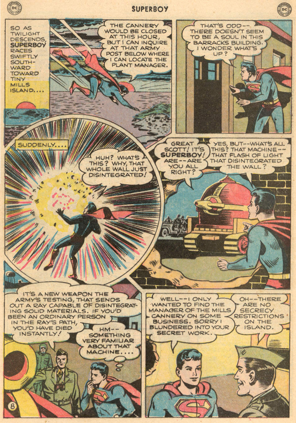 Read online Superboy (1949) comic -  Issue #6 - 19