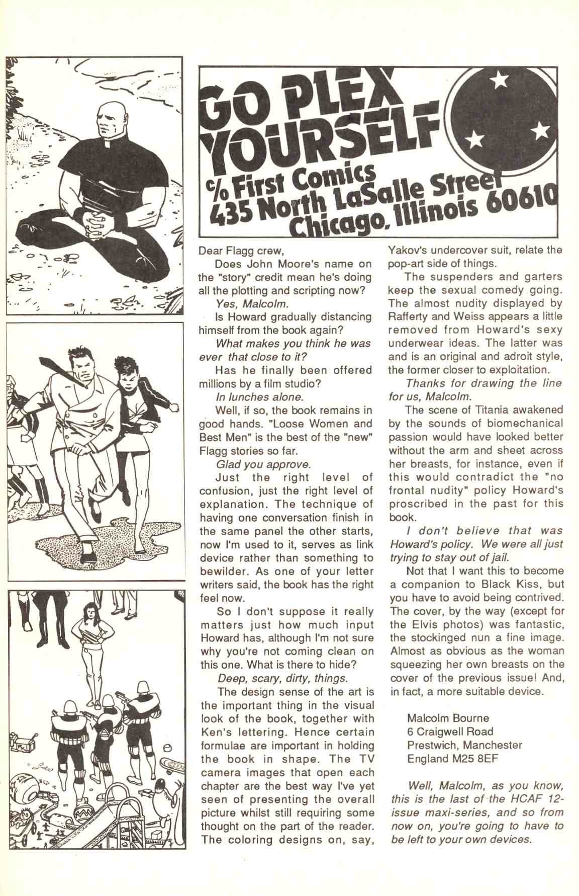 Read online Howard Chaykin's American Flagg comic -  Issue #12 - 33