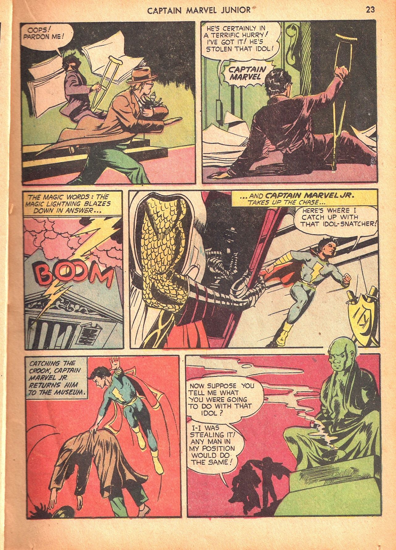 Read online Captain Marvel, Jr. comic -  Issue #09 - 23