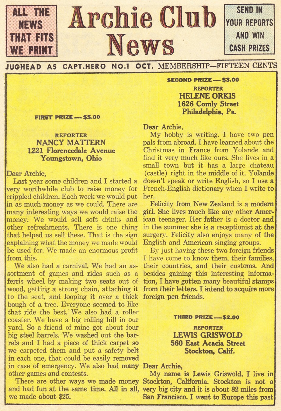 Read online Jughead As Captain Hero comic -  Issue #1 - 26