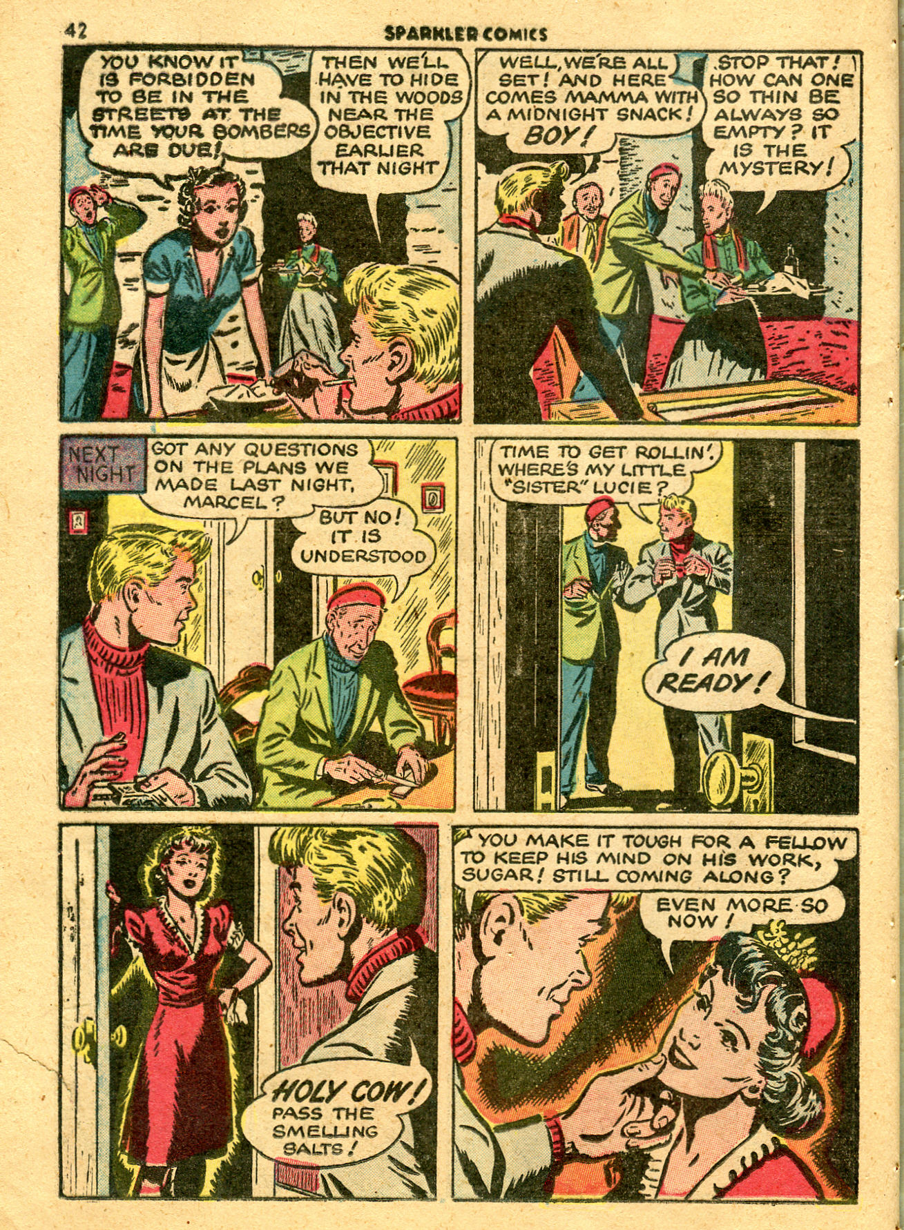 Read online Sparkler Comics comic -  Issue #24 - 44