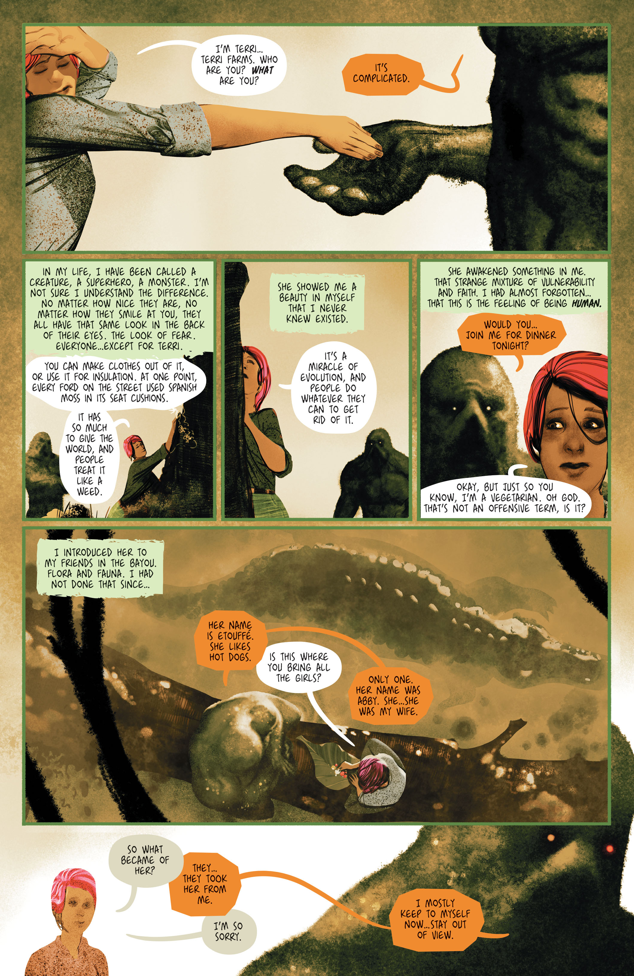 Read online Swamp Thing: Roots of Terror The Deluxe Edition comic -  Issue # TPB (Part 1) - 67