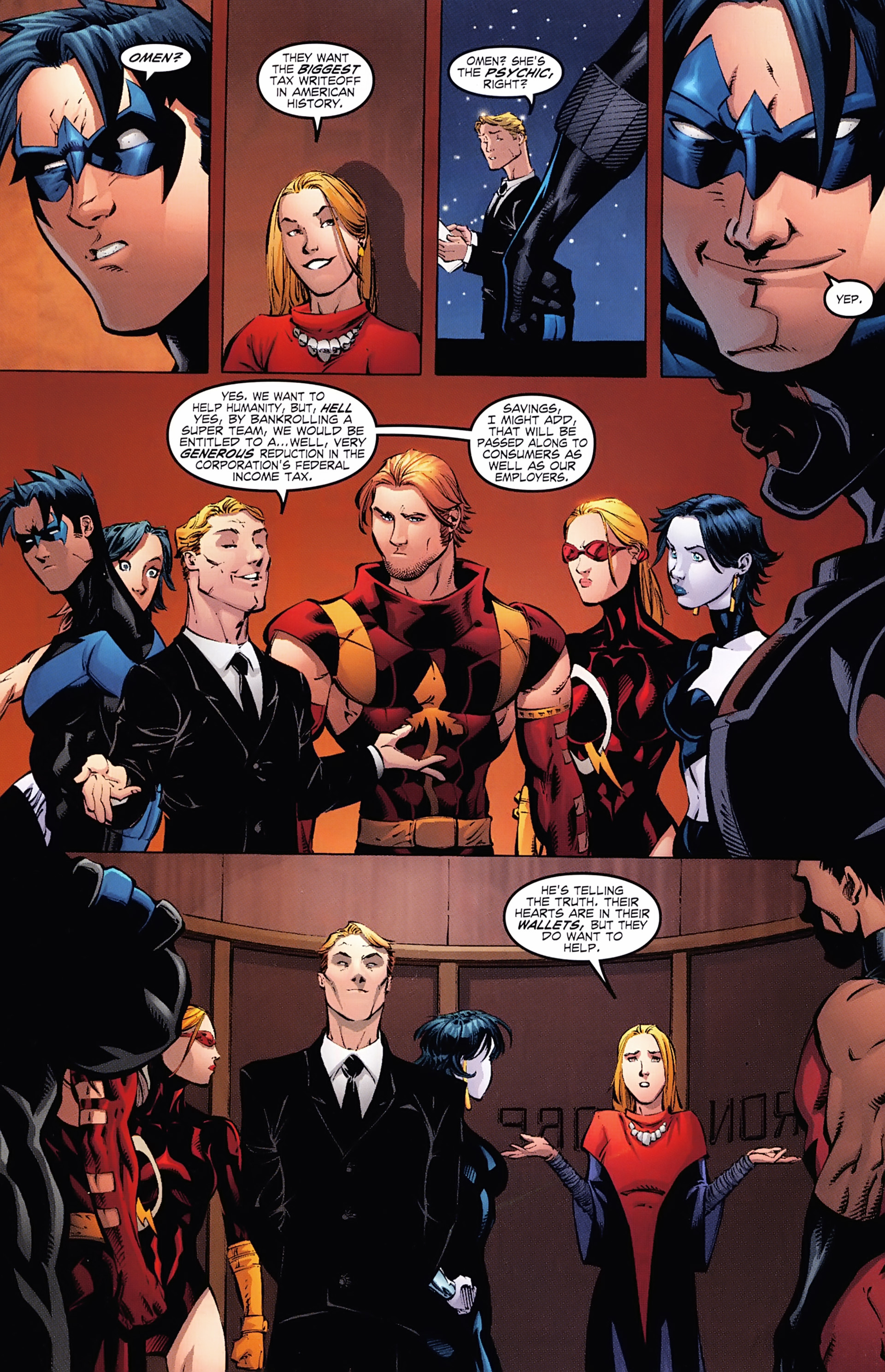 Read online Titans/Young Justice: Graduation Day comic -  Issue #1 - 8