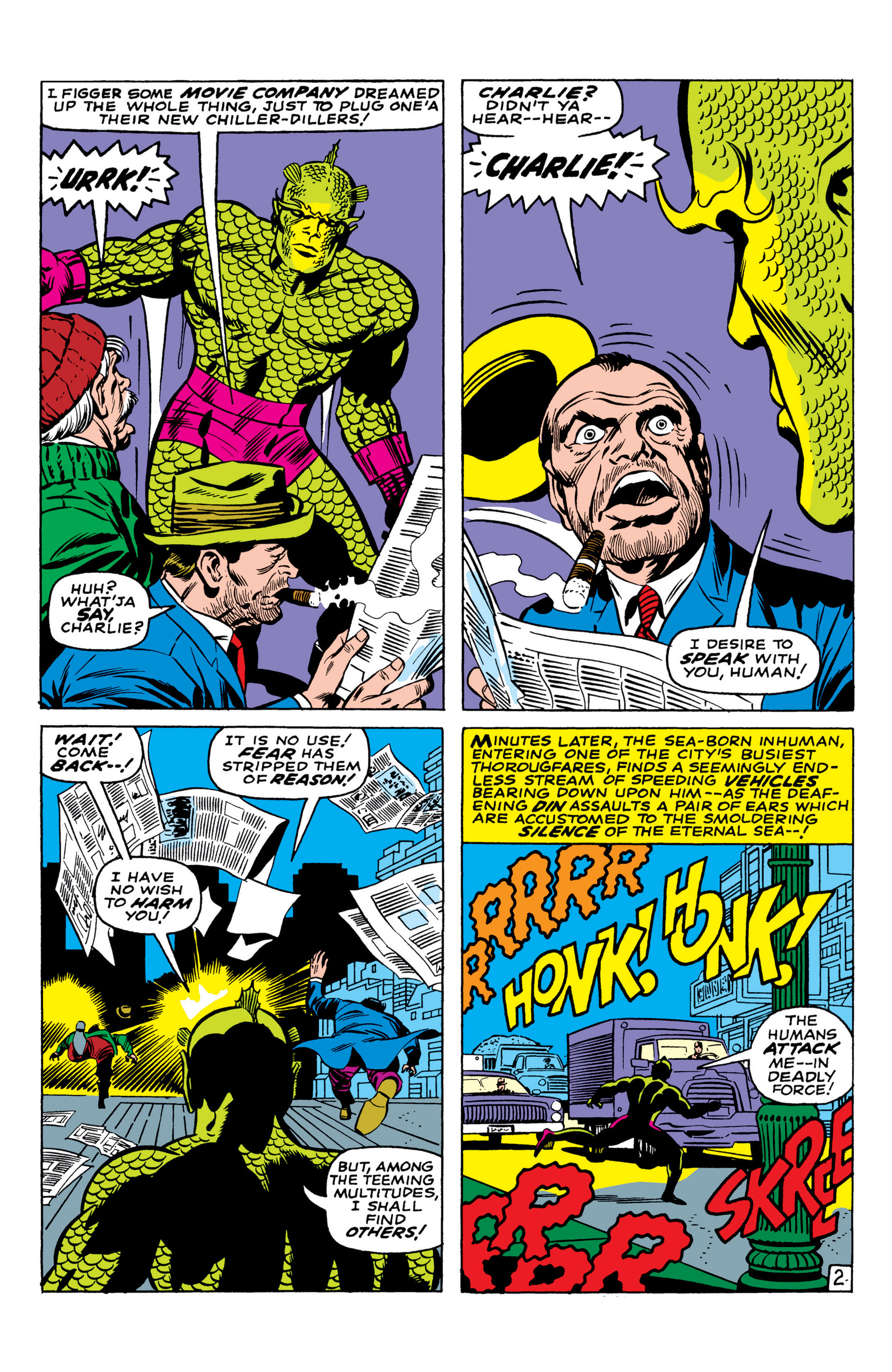 Read online Marvel Masterworks: The Inhumans comic -  Issue # TPB 1 (Part 1) - 39