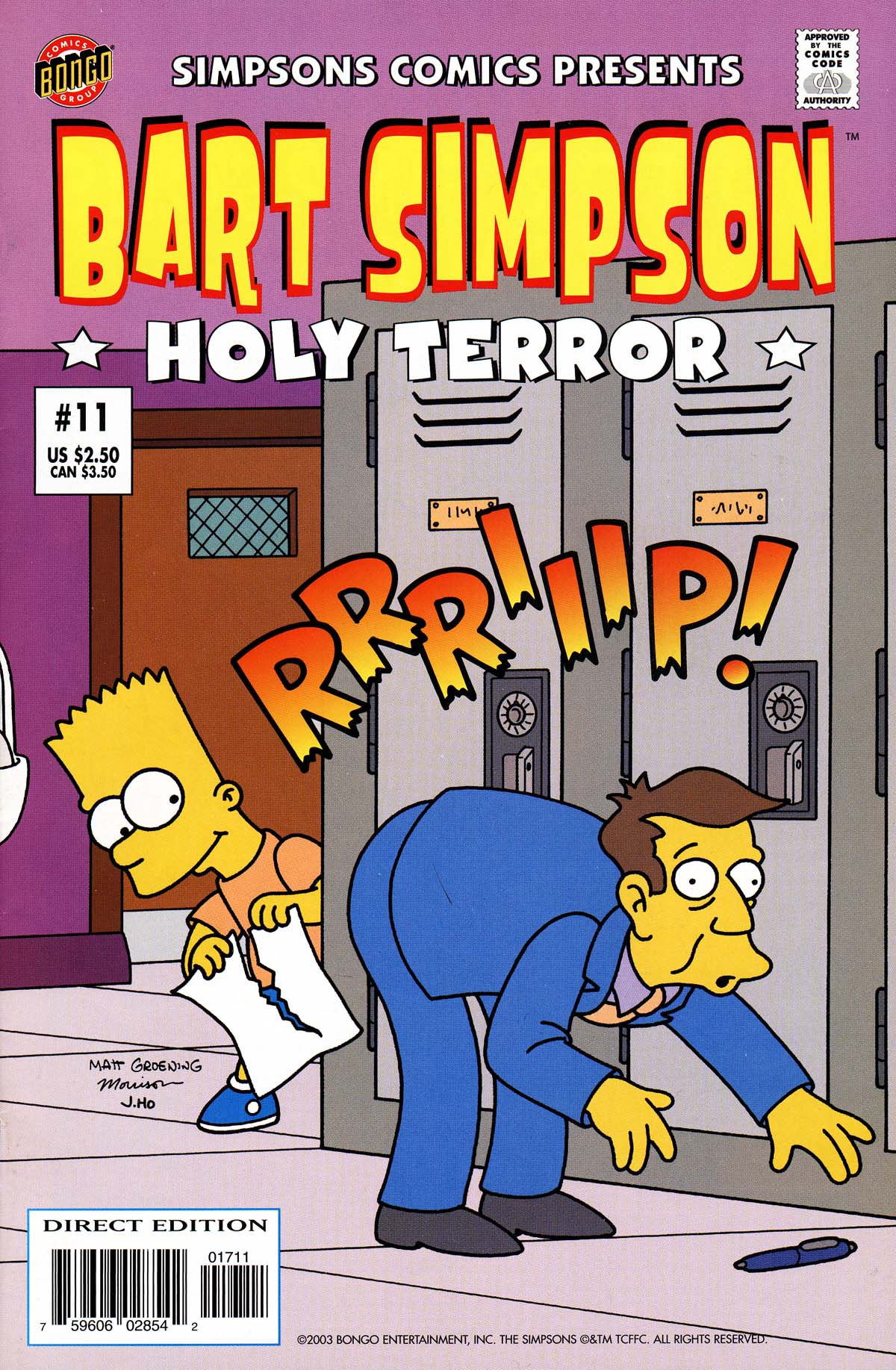 Read online Simpsons Comics Presents Bart Simpson comic -  Issue #11 - 1