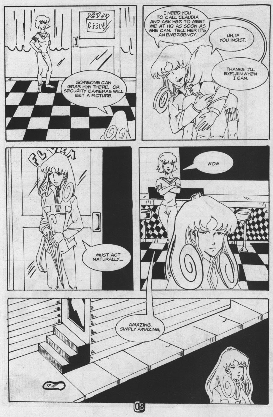 Read online Robotech Academy Blues comic -  Issue #4 - 10