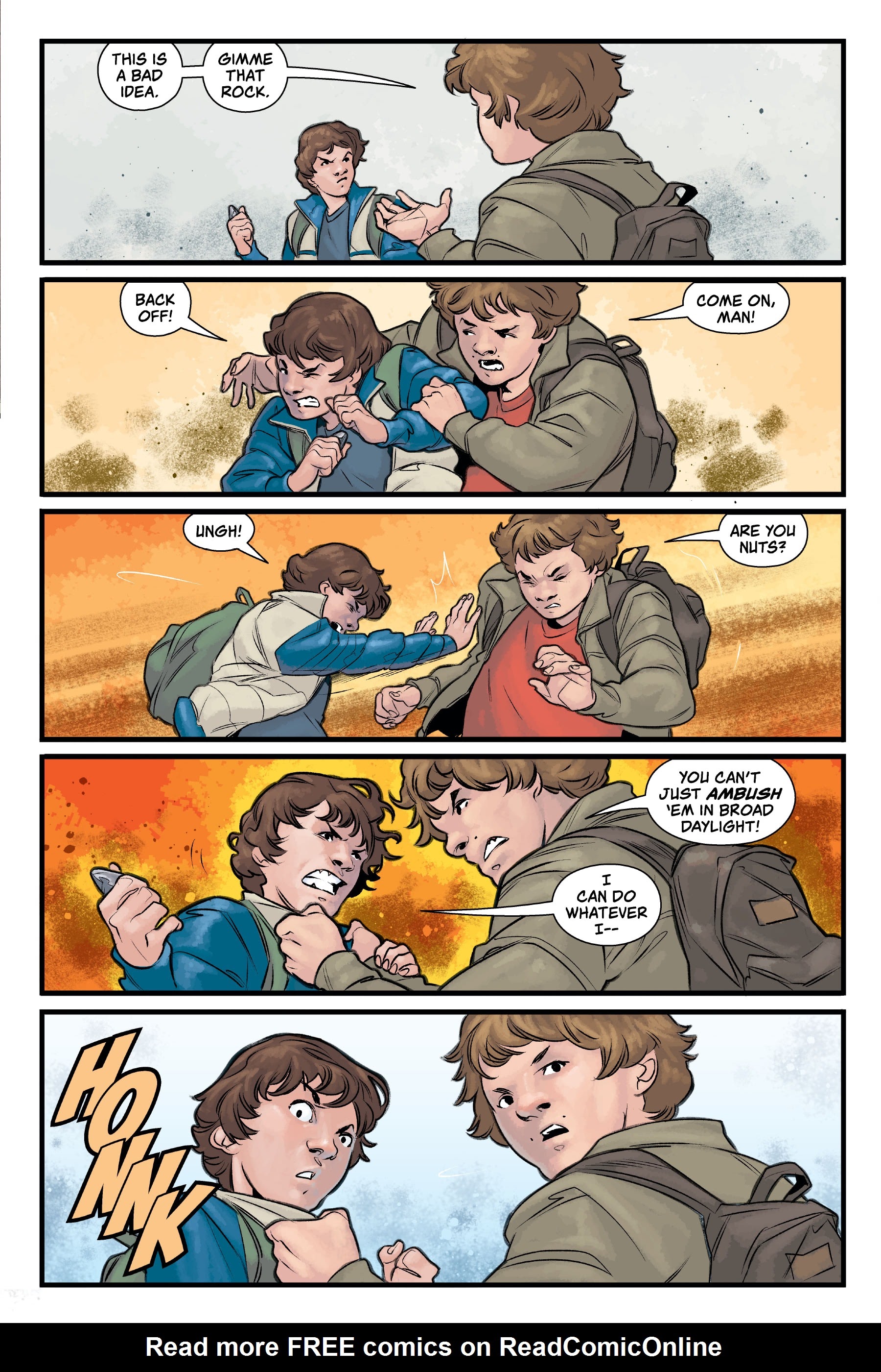 Read online Stranger Things: The Bully comic -  Issue # TPB - 21