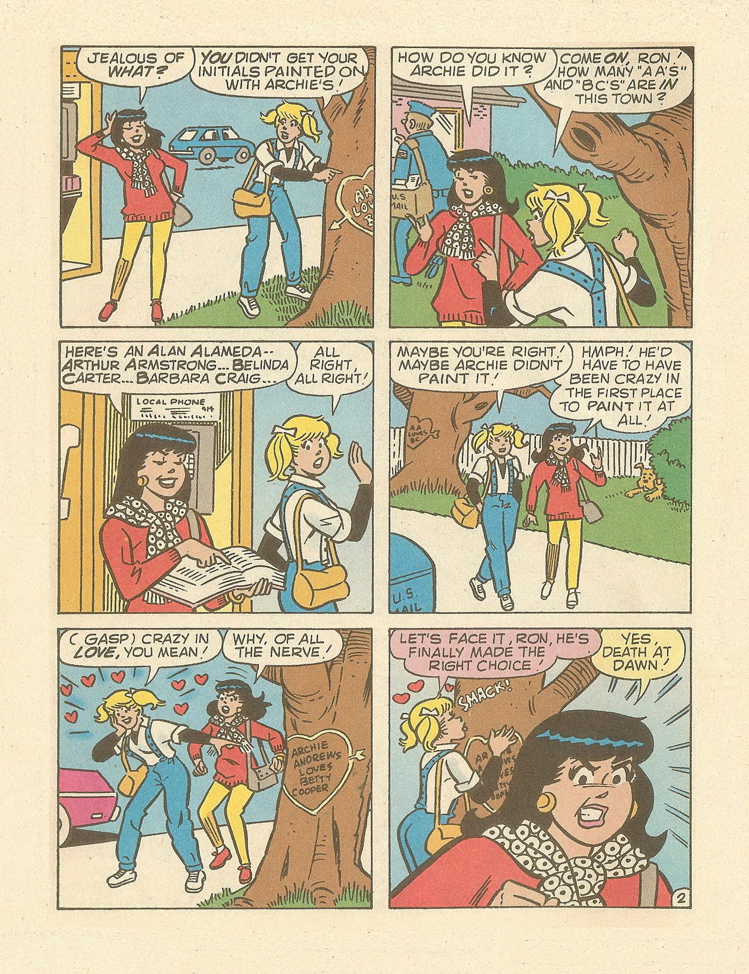 Read online Betty and Veronica Digest Magazine comic -  Issue #81 - 14