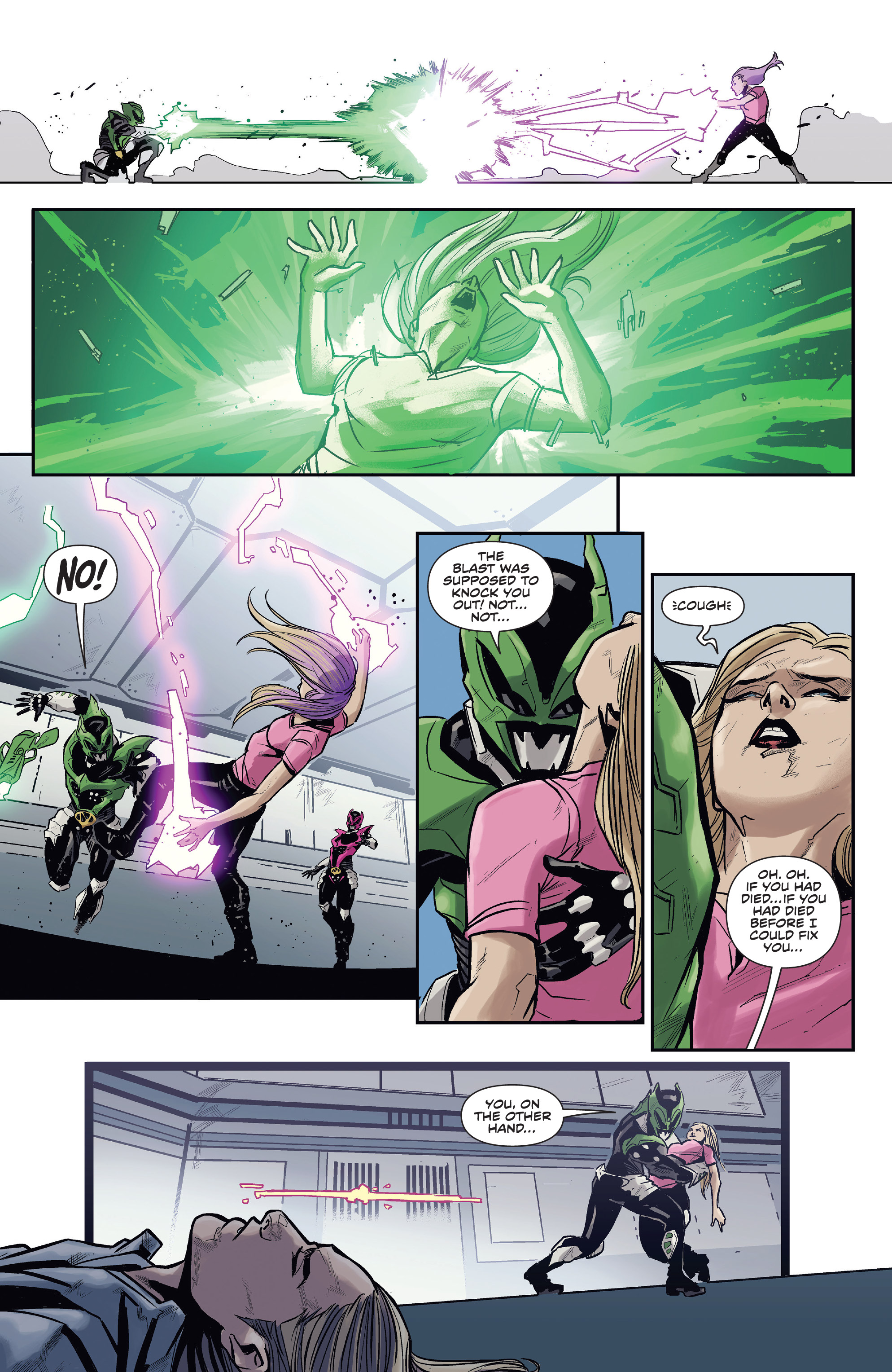 Read online Saban's Power Rangers: The Psycho Path comic -  Issue # TPB - 74