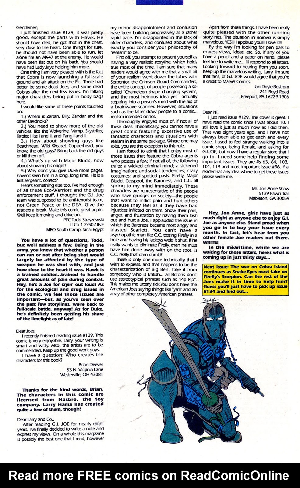 G.I. Joe: A Real American Hero issue 133 - Page 22
