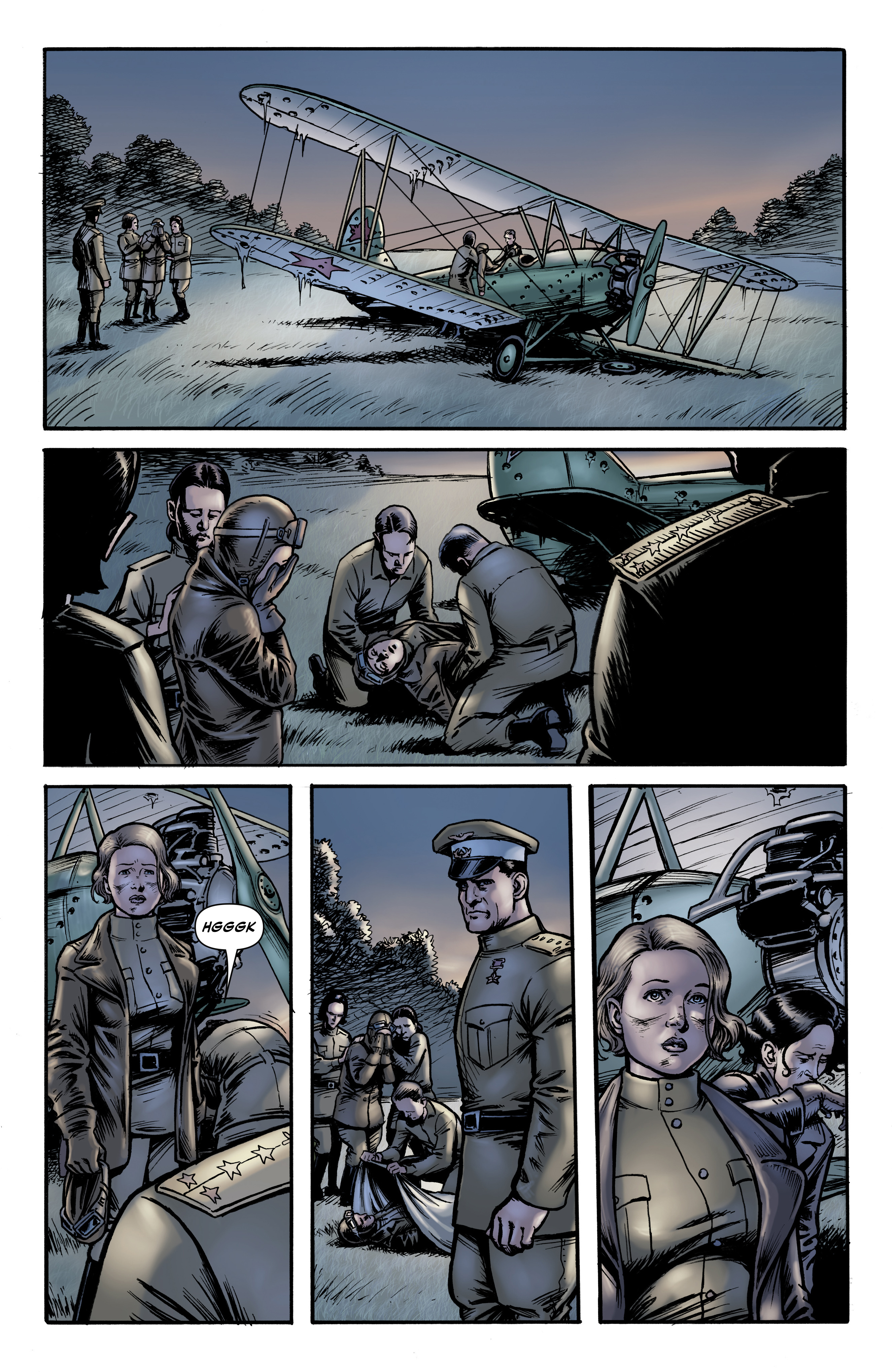 Read online Battlefields: The Night Witches comic -  Issue # TPB - 21
