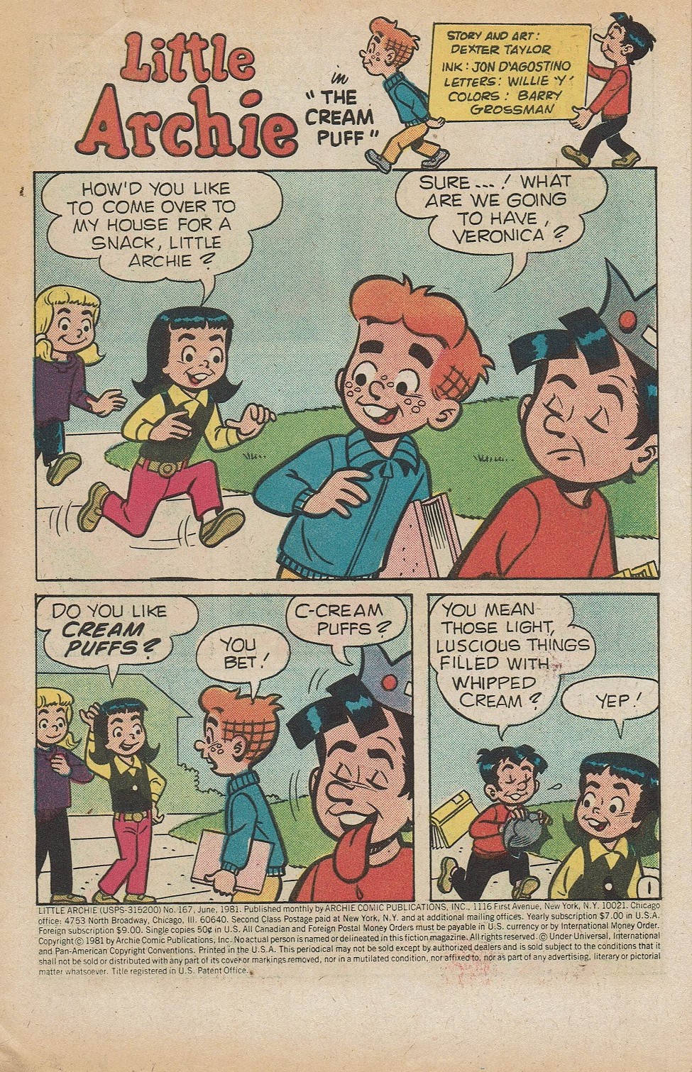 Read online The Adventures of Little Archie comic -  Issue #167 - 3