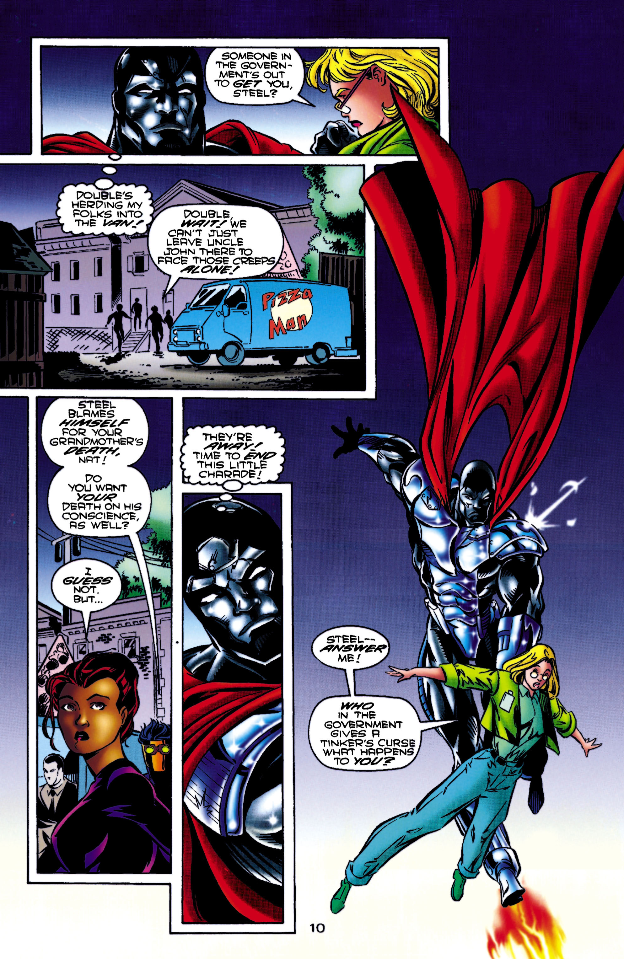 Read online Steel (1994) comic -  Issue #30 - 10