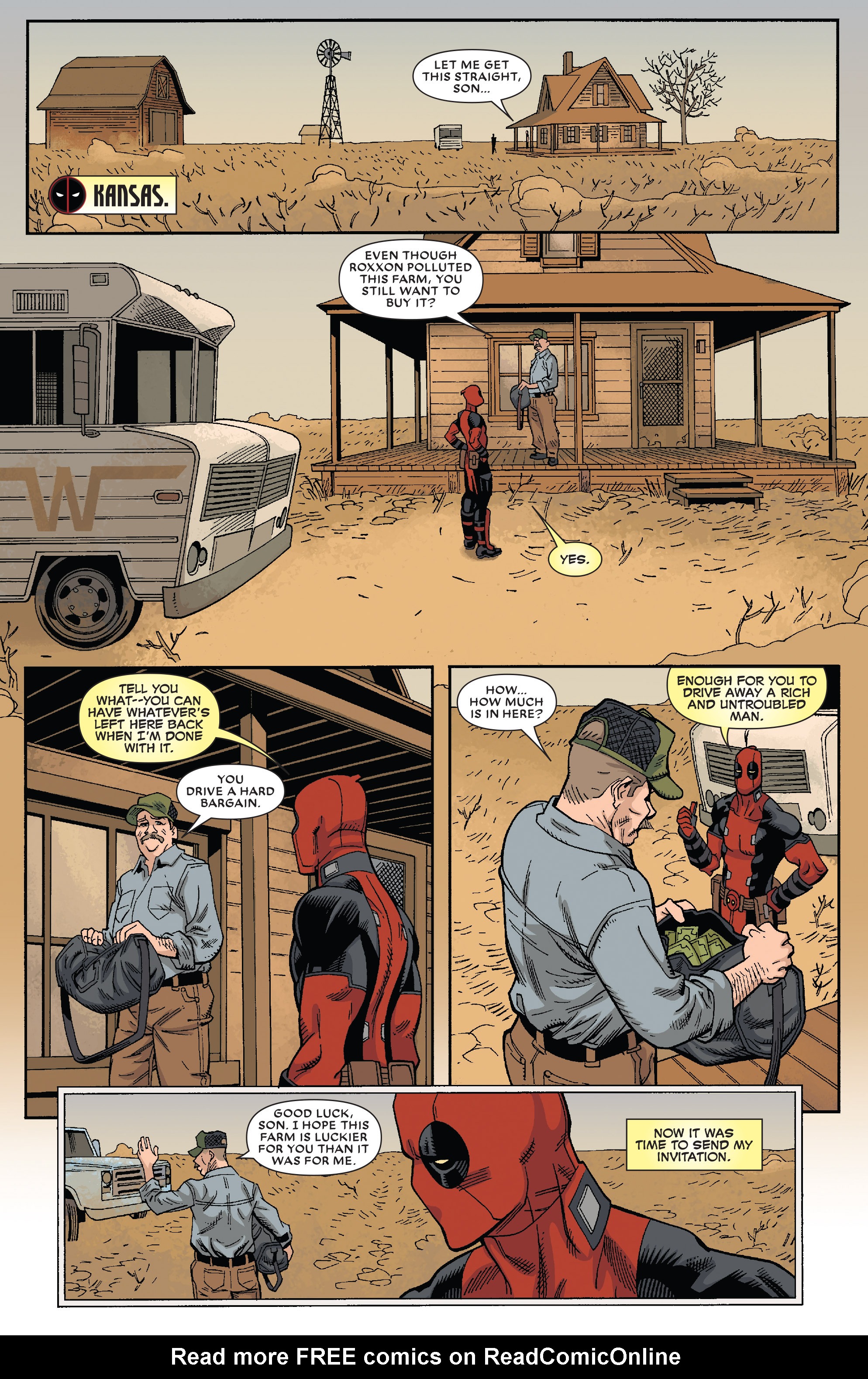 Read online Deadpool Flashbacks comic -  Issue # Full - 100