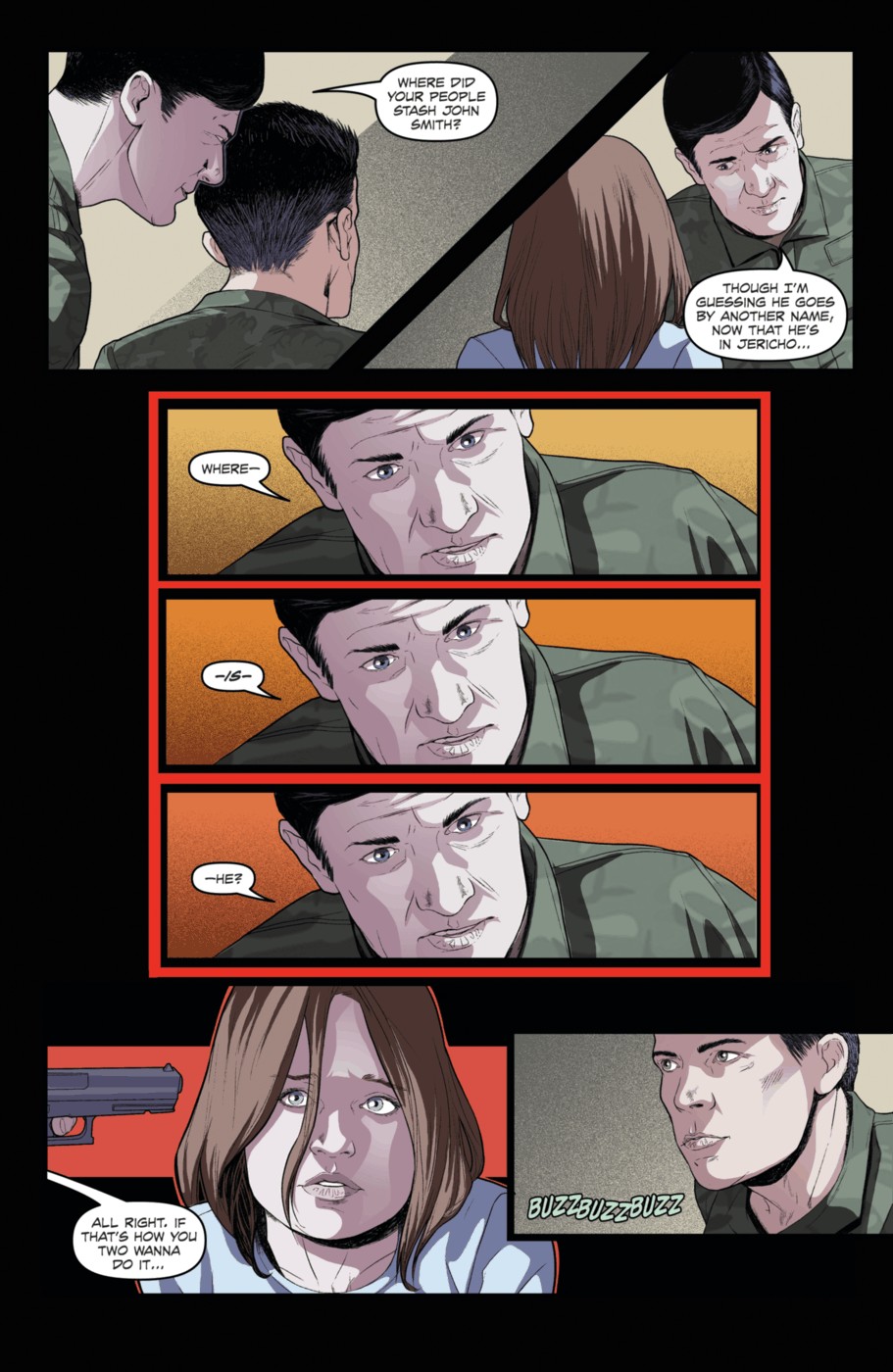 Read online Jericho Season 4 comic -  Issue #4 - 11