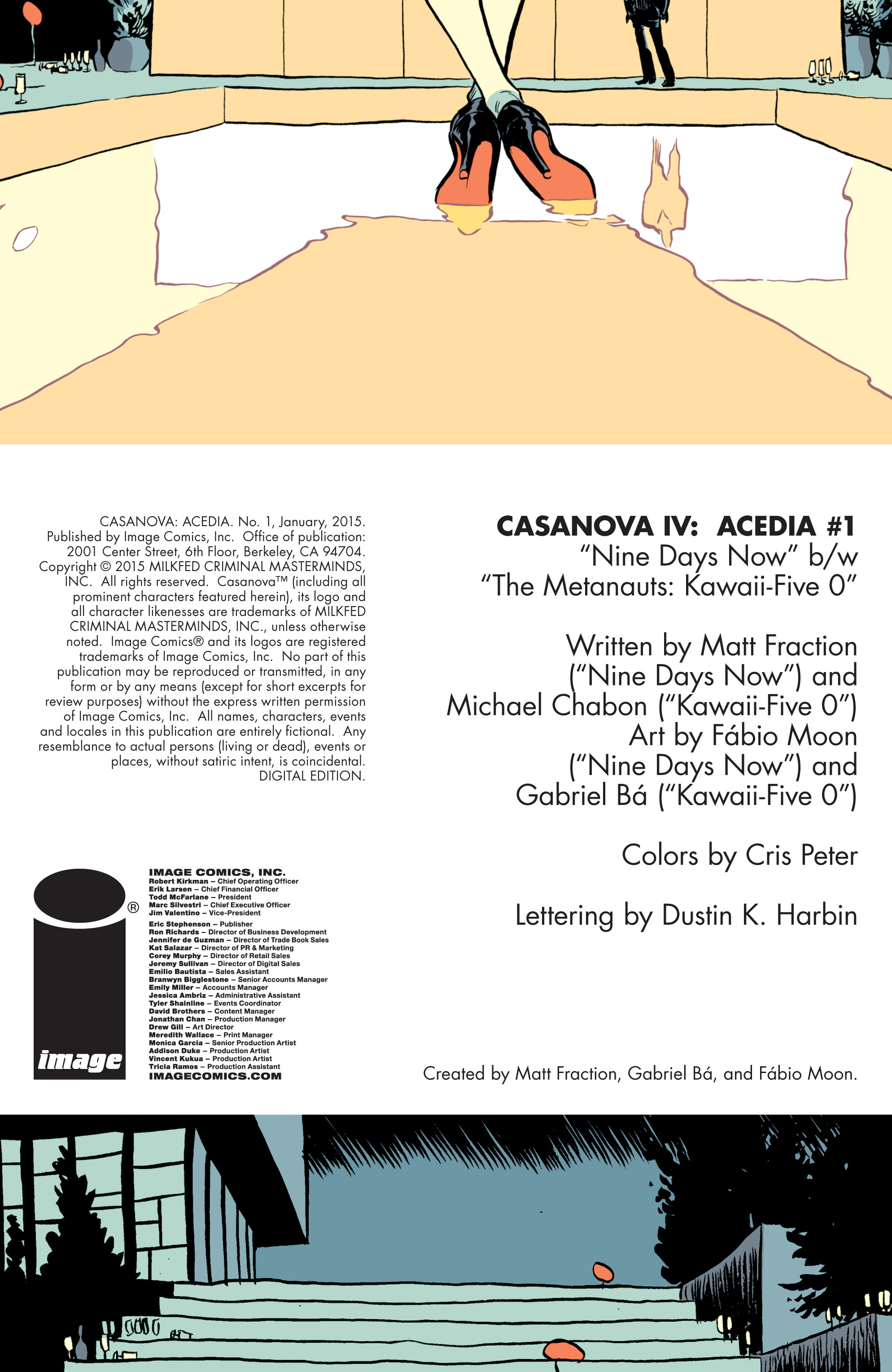 Read online Casanova: Acedia comic -  Issue #1 - 2