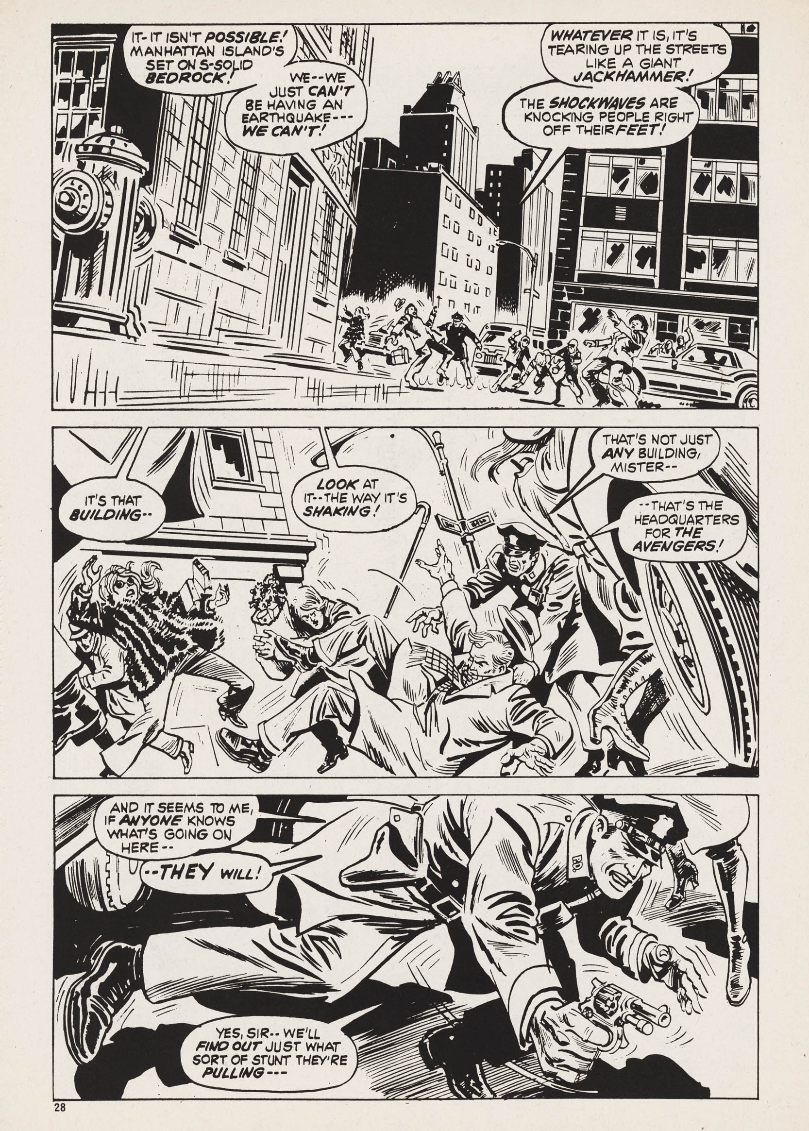 Read online Captain Britain (1976) comic -  Issue #24 - 28