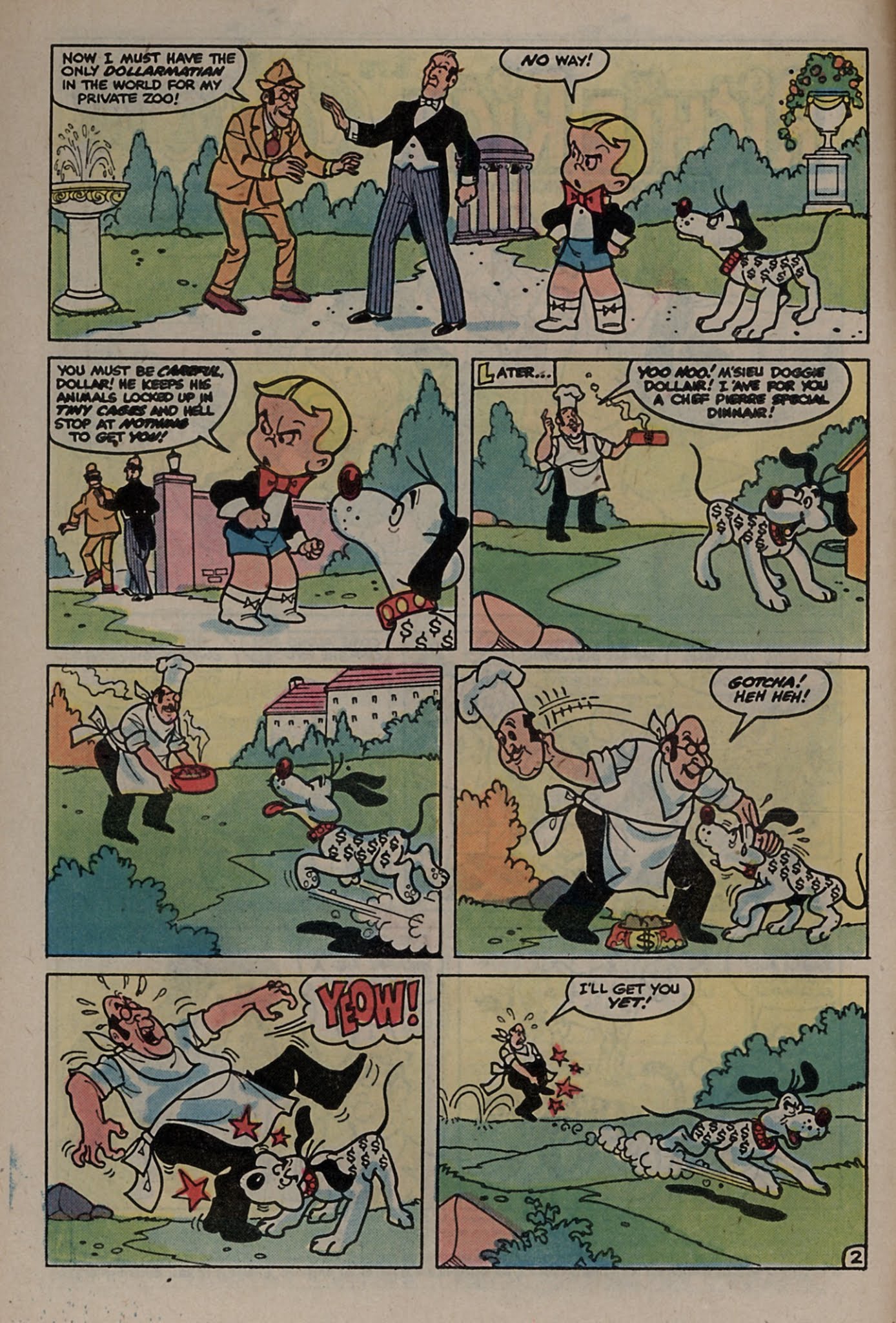 Read online Richie Rich & Dollar the Dog comic -  Issue #4 - 6