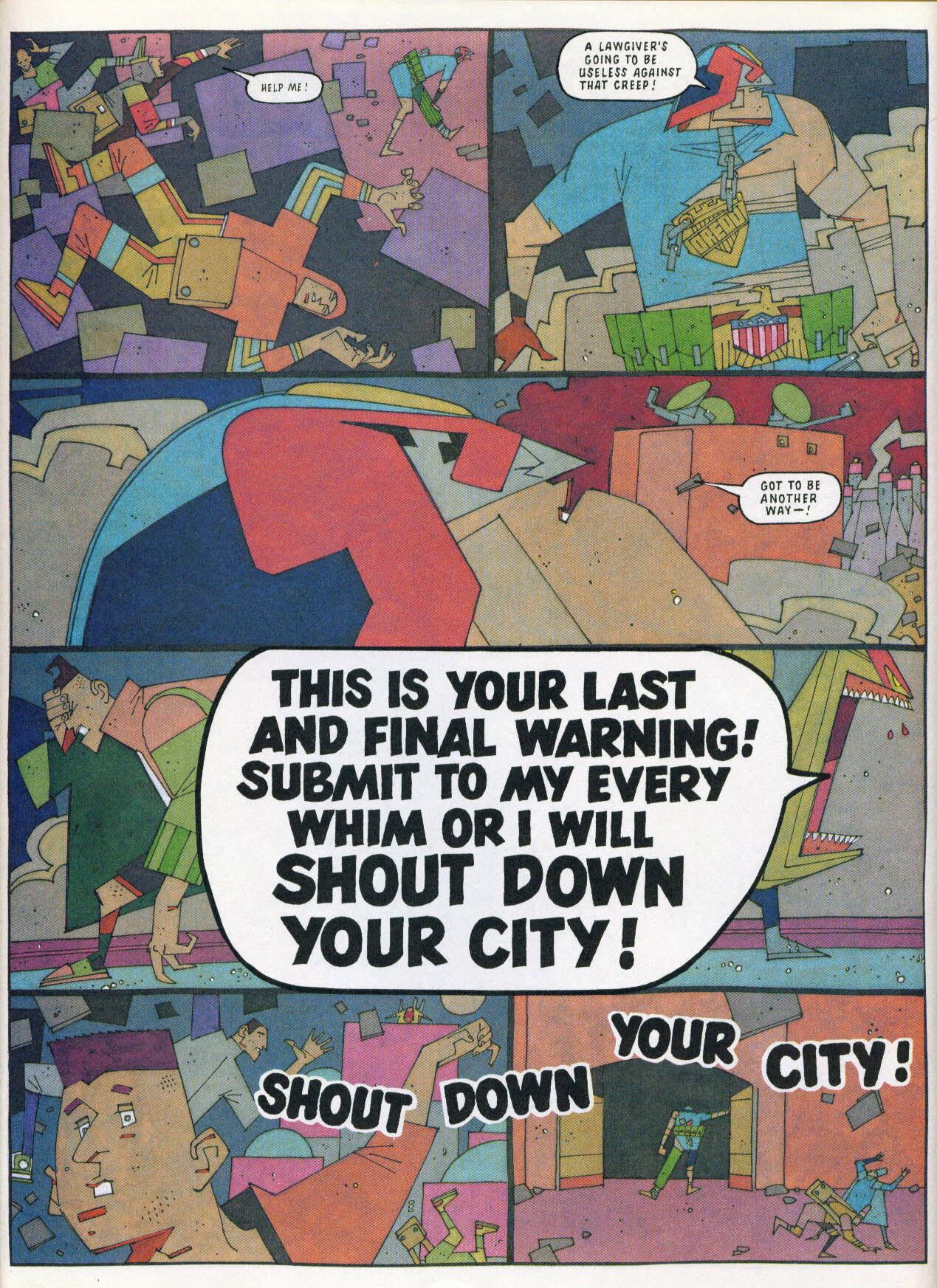 Read online Judge Dredd: The Megazine (vol. 2) comic -  Issue #56 - 6