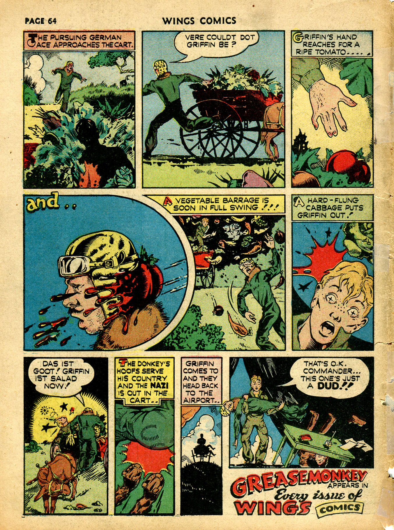 Read online Wings Comics comic -  Issue #12 - 66