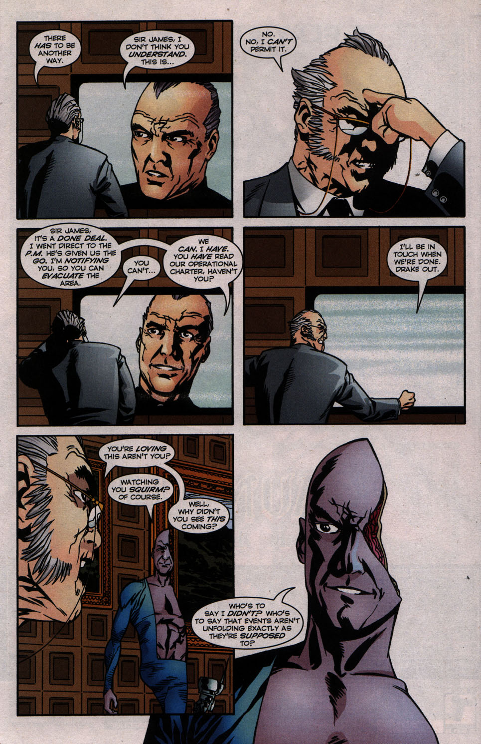 Read online The Establishment comic -  Issue #7 - 12