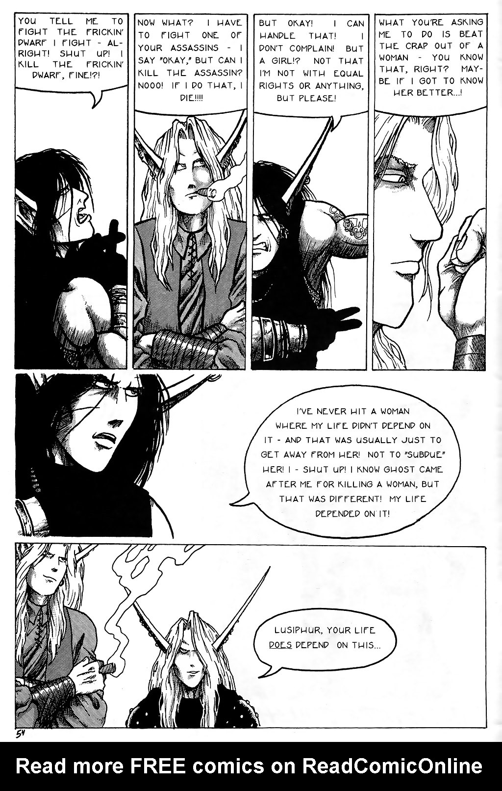 Read online Poison Elves (1995) comic -  Issue #3 - 4