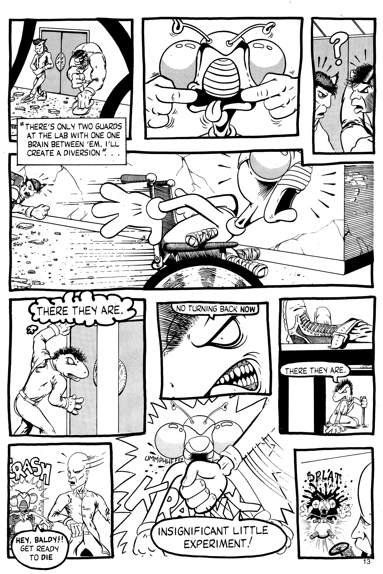 Read online Cold-Blooded Chameleon Commandos comic -  Issue #4 - 13