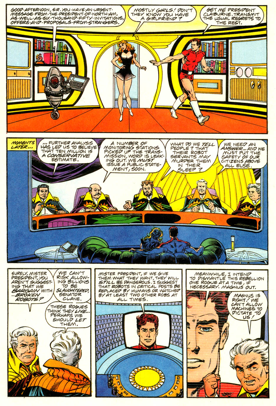 Read online Magnus Robot Fighter (1991) comic -  Issue #1 - 17