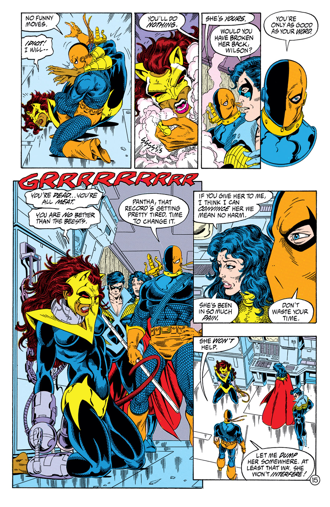 Read online The New Titans (1988) comic -  Issue #76 - 16