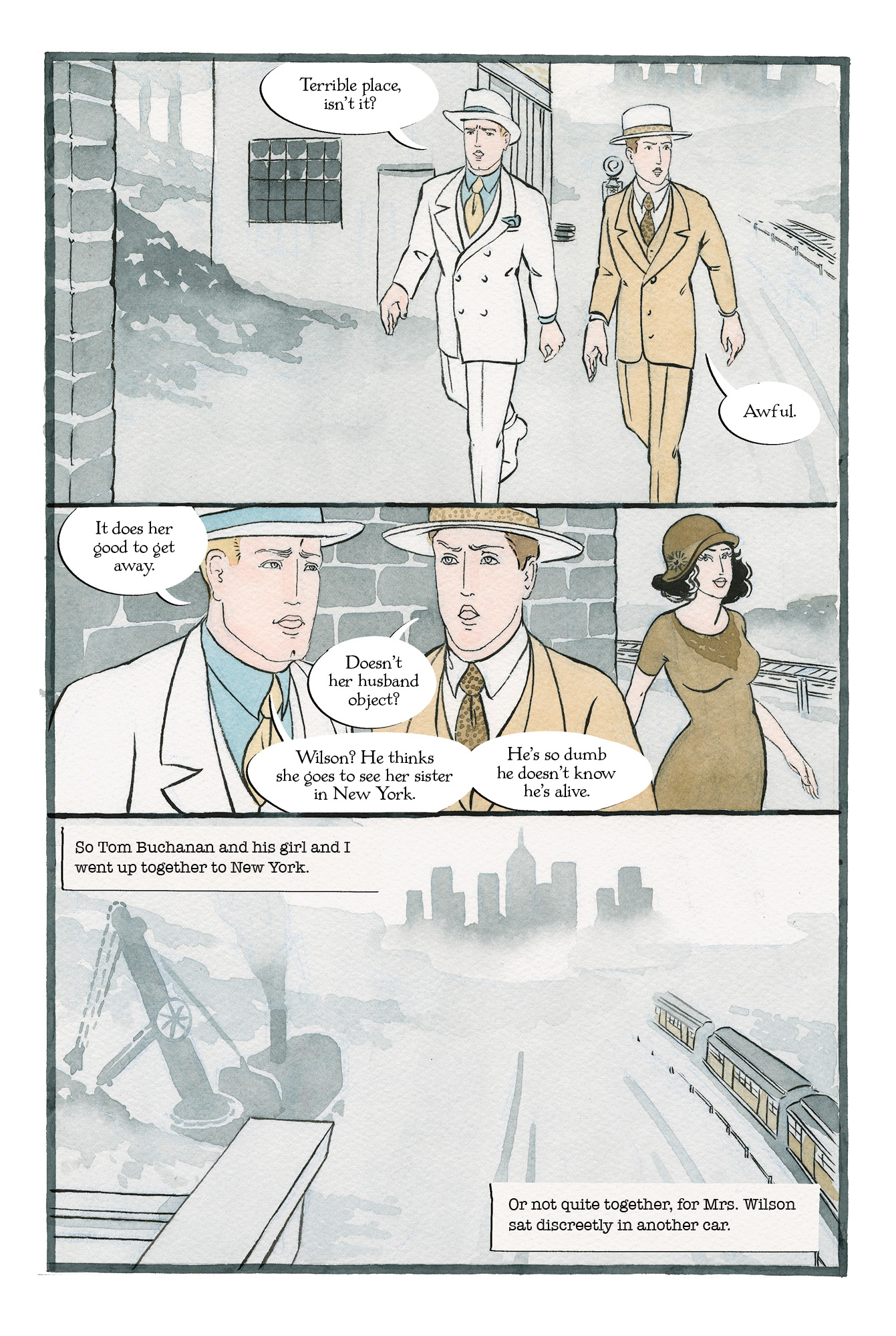 Read online The Great Gatsby: The Graphic Novel comic -  Issue # TPB (Part 1) - 44