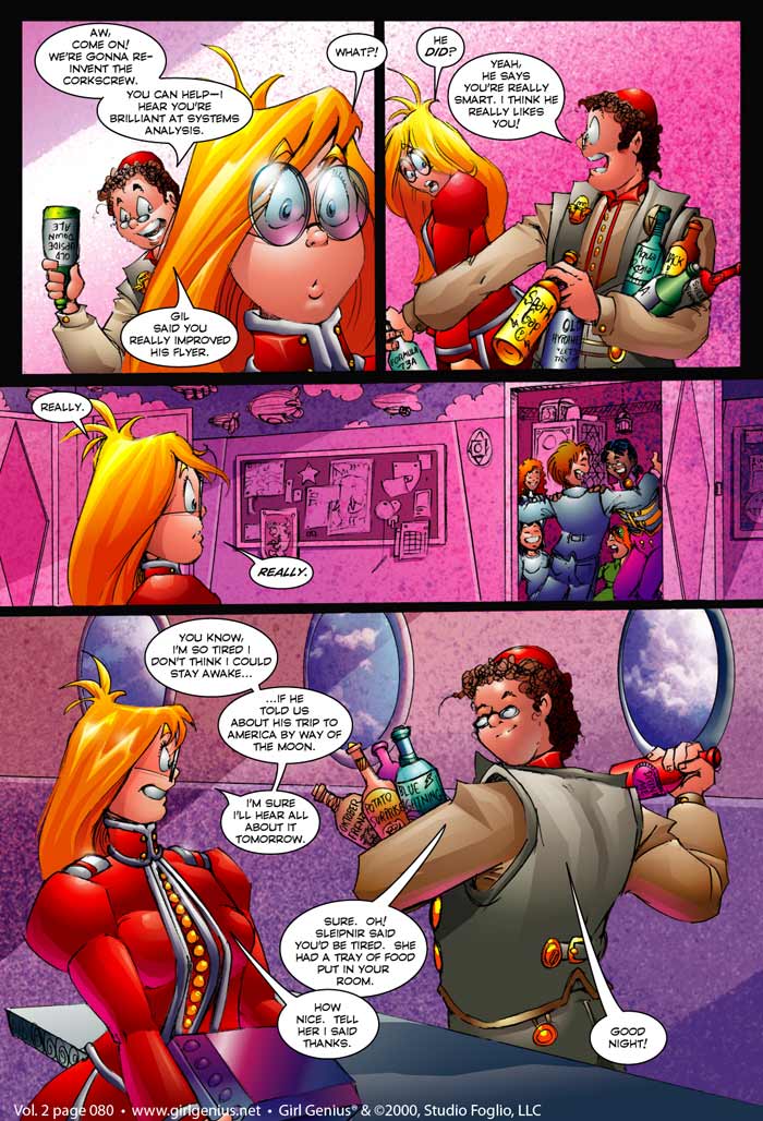 Read online Girl Genius (2002) comic -  Issue #2 - 80