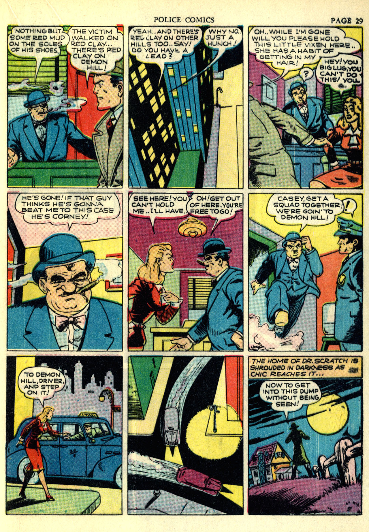 Read online Police Comics comic -  Issue #4 - 32