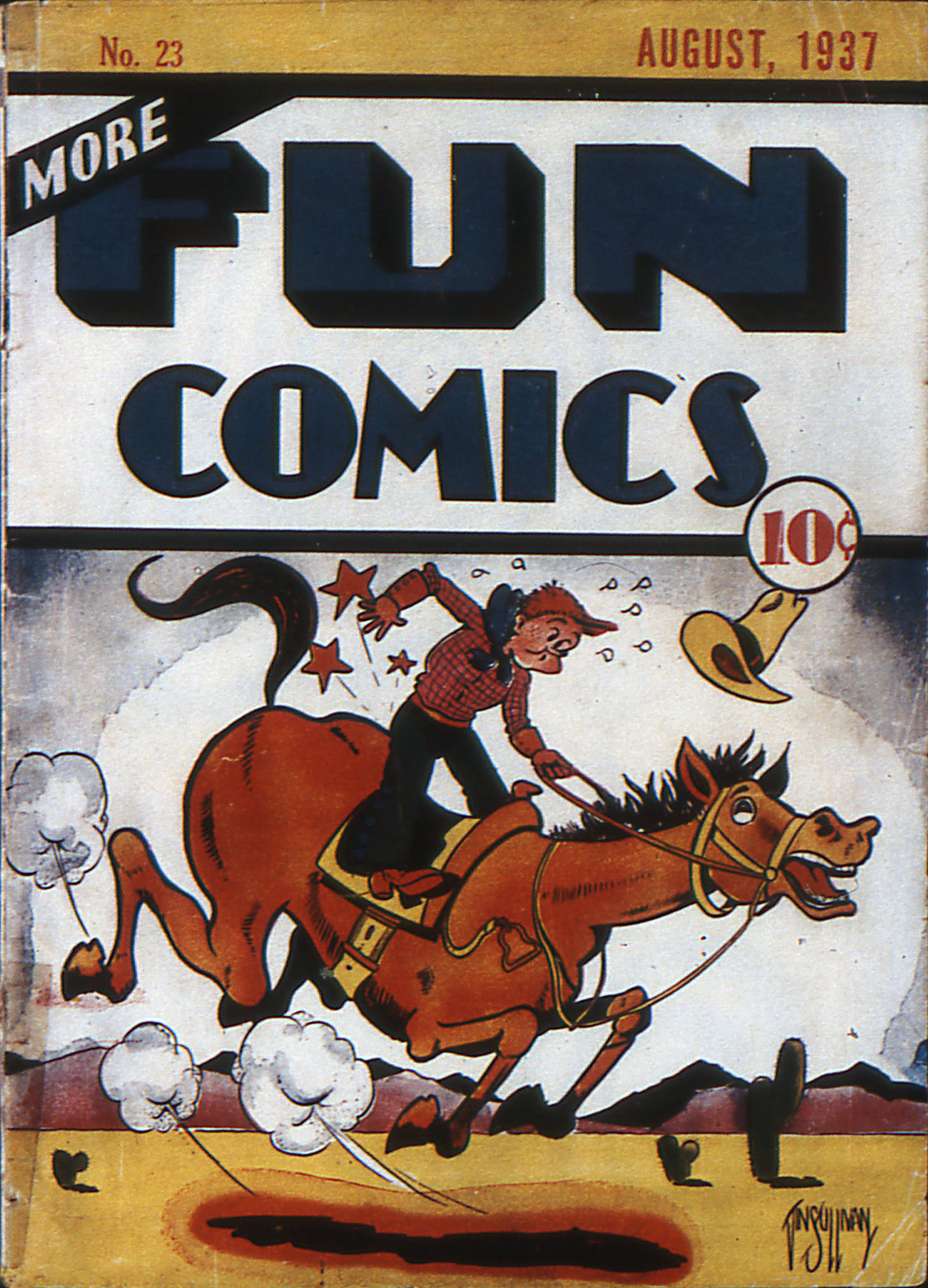 Read online More Fun Comics comic -  Issue #23 - 1