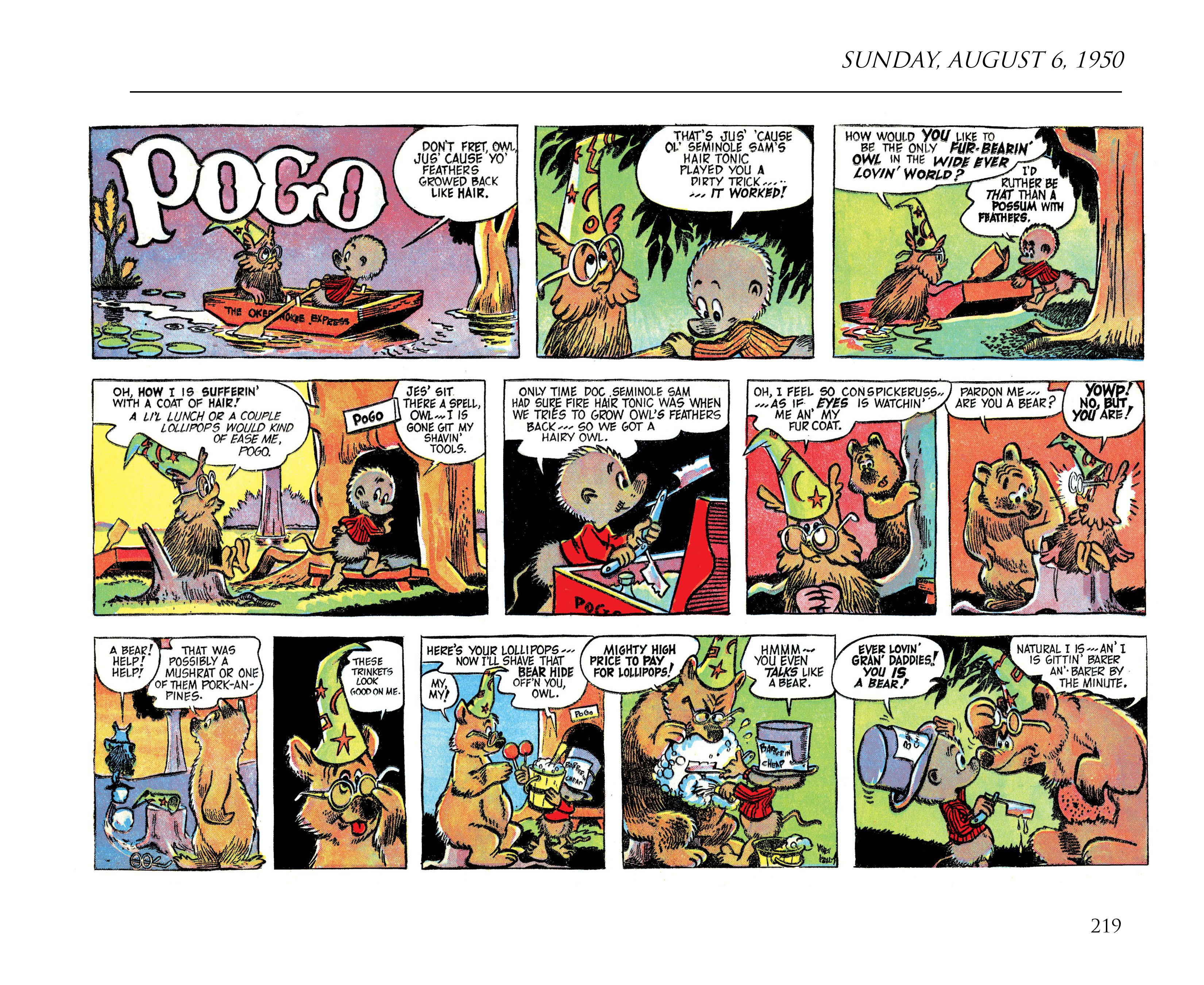 Read online Pogo by Walt Kelly: The Complete Syndicated Comic Strips comic -  Issue # TPB 1 (Part 3) - 37